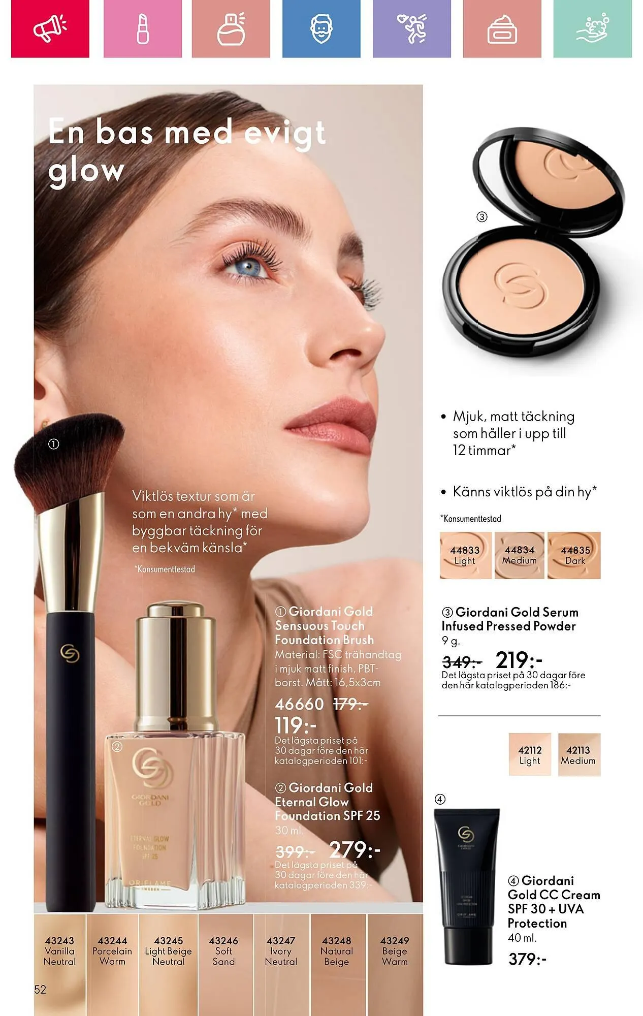 Oriflame reklamblad från 26 januari till 15 februari 2025 - Reklamblad sidor 52