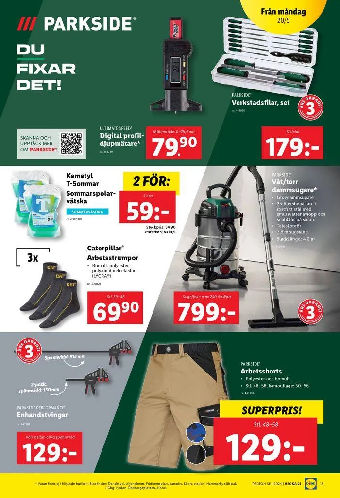 Nationell ERBJUDANDEN VECKA 21 från 20 maj till 26 maj 2024 - Reklamblad sidor 17