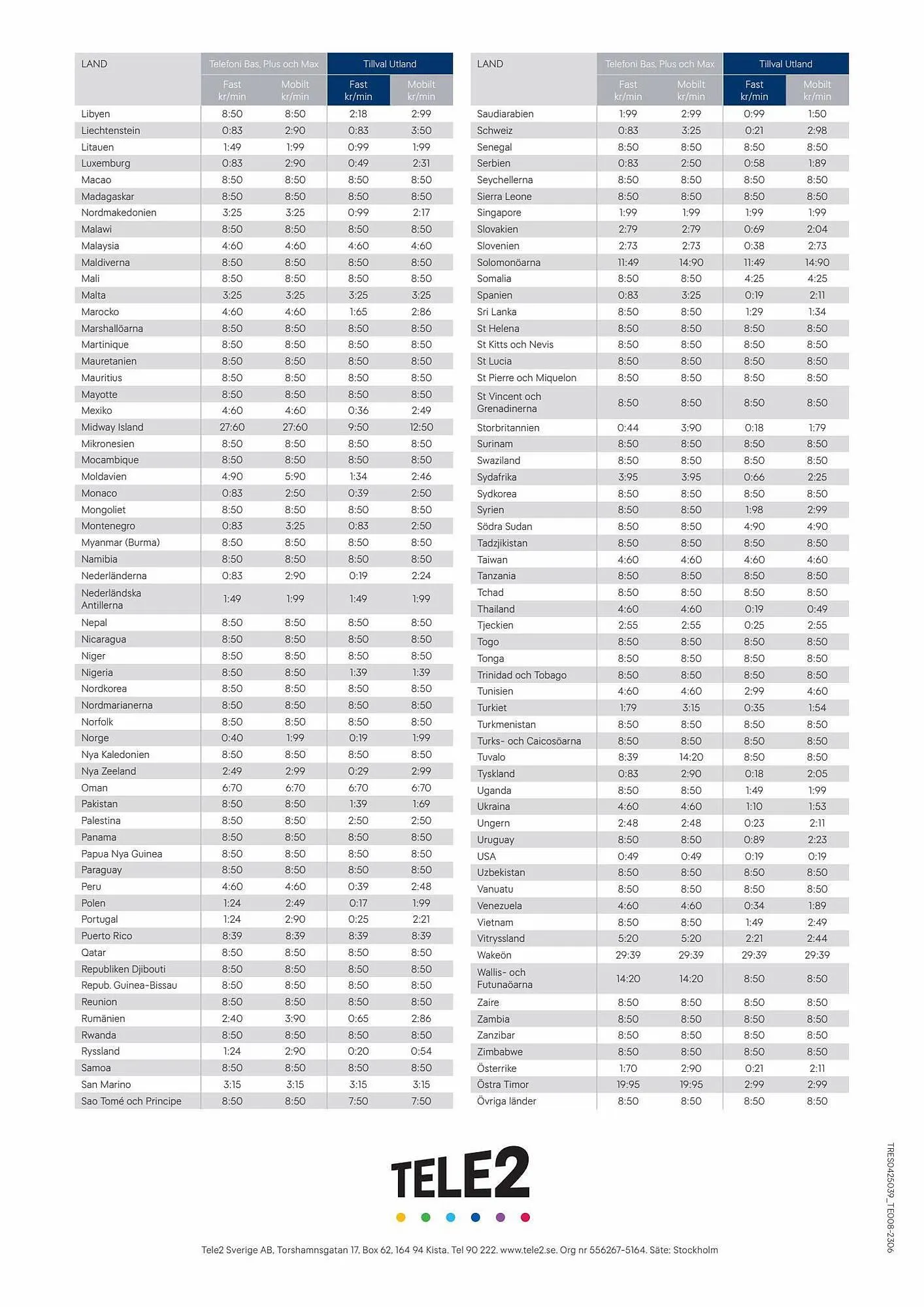 Tele2 reklamblad från 6 september till 11 november 2023 - Reklamblad sidor 12