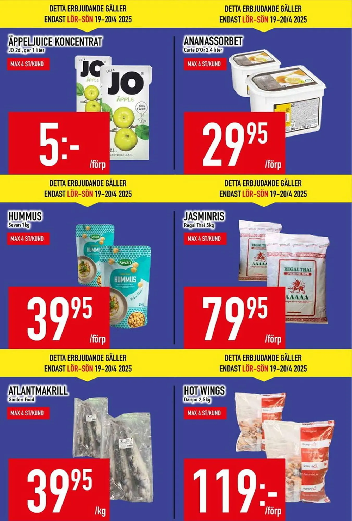 Matdax reklamblad från 14 april till 20 april 2025 - Reklamblad sidor 6