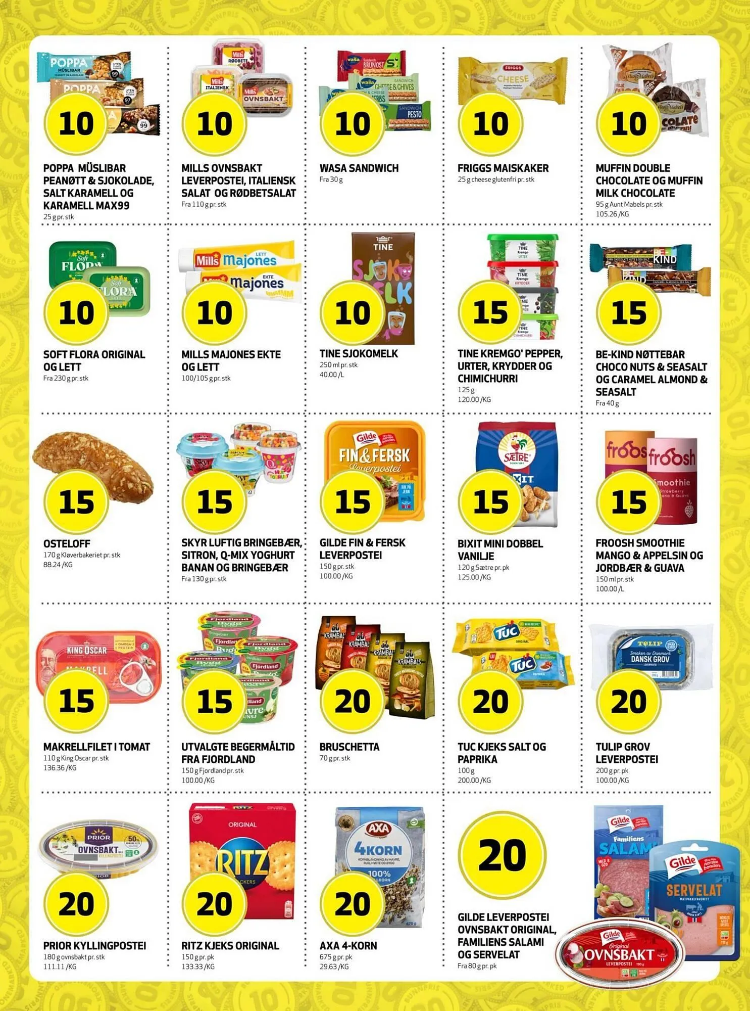 Bunnpris kundeavis fra 20. oktober til 26. oktober 2025 - kundeavisside 5