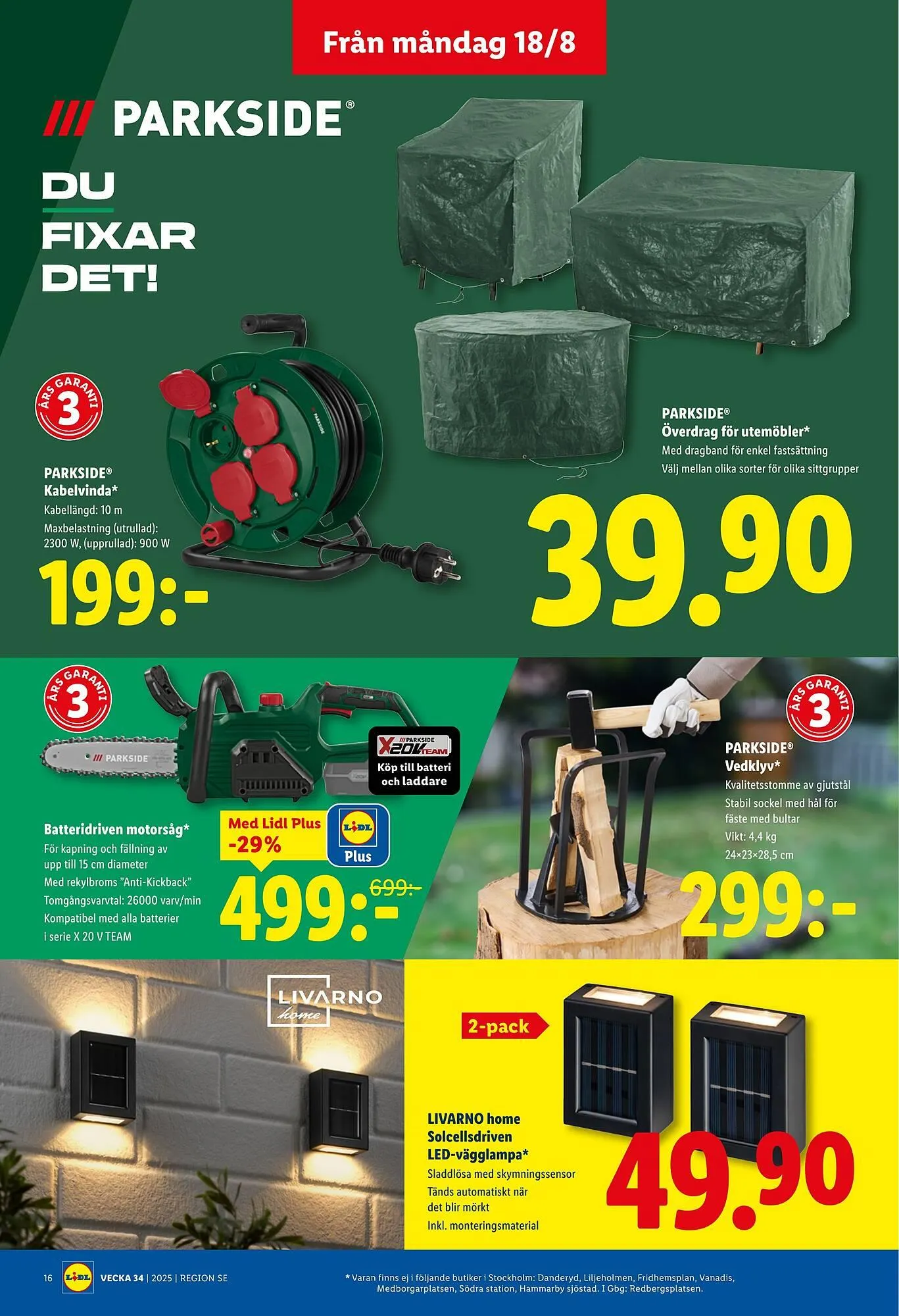 Lidl reklamblad från 18 augusti till 24 augusti 2025 - Reklamblad sidor 20