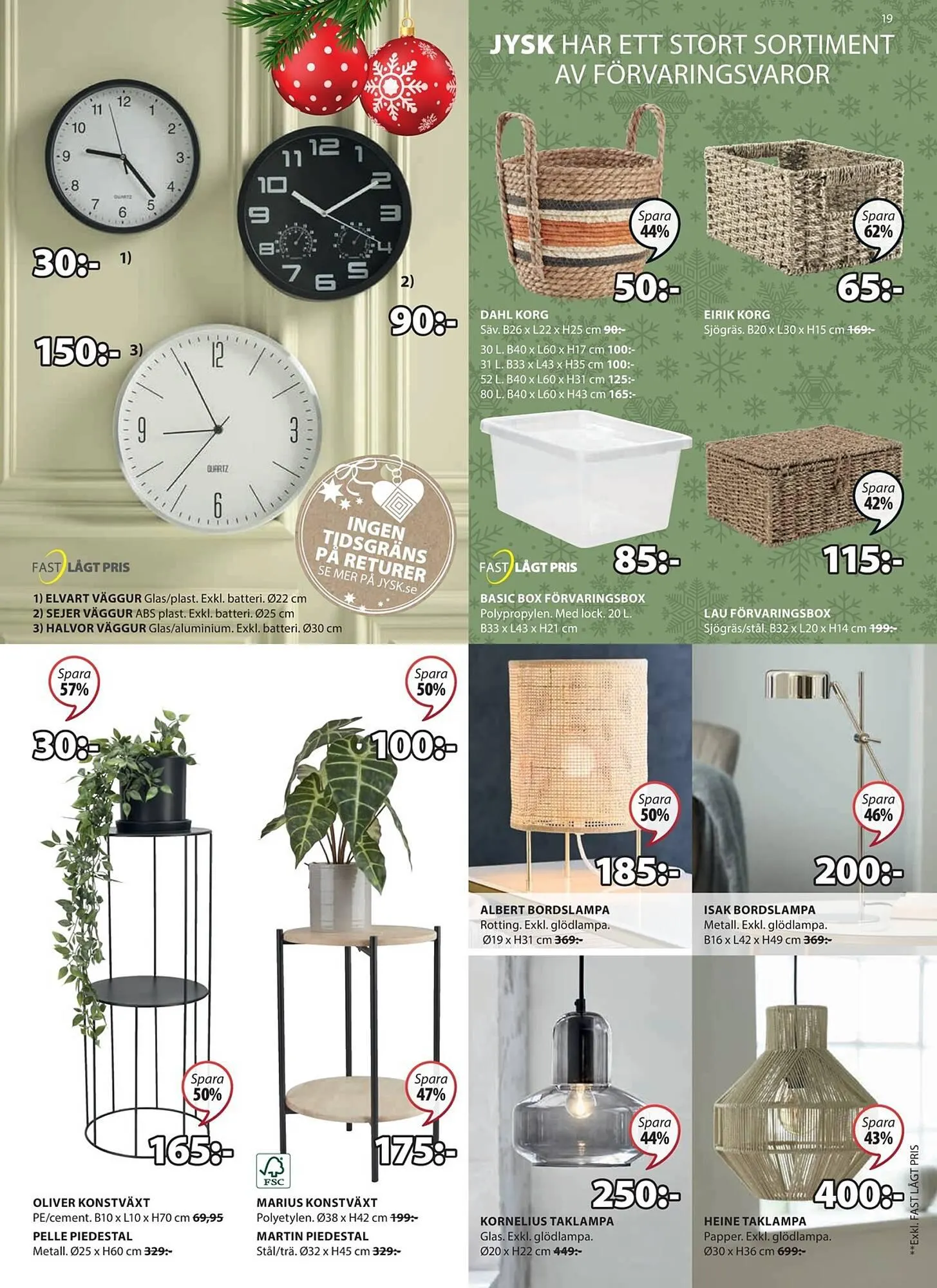 JYSK reklamblad från 27 november till 10 december 2023 - Reklamblad sidor 19