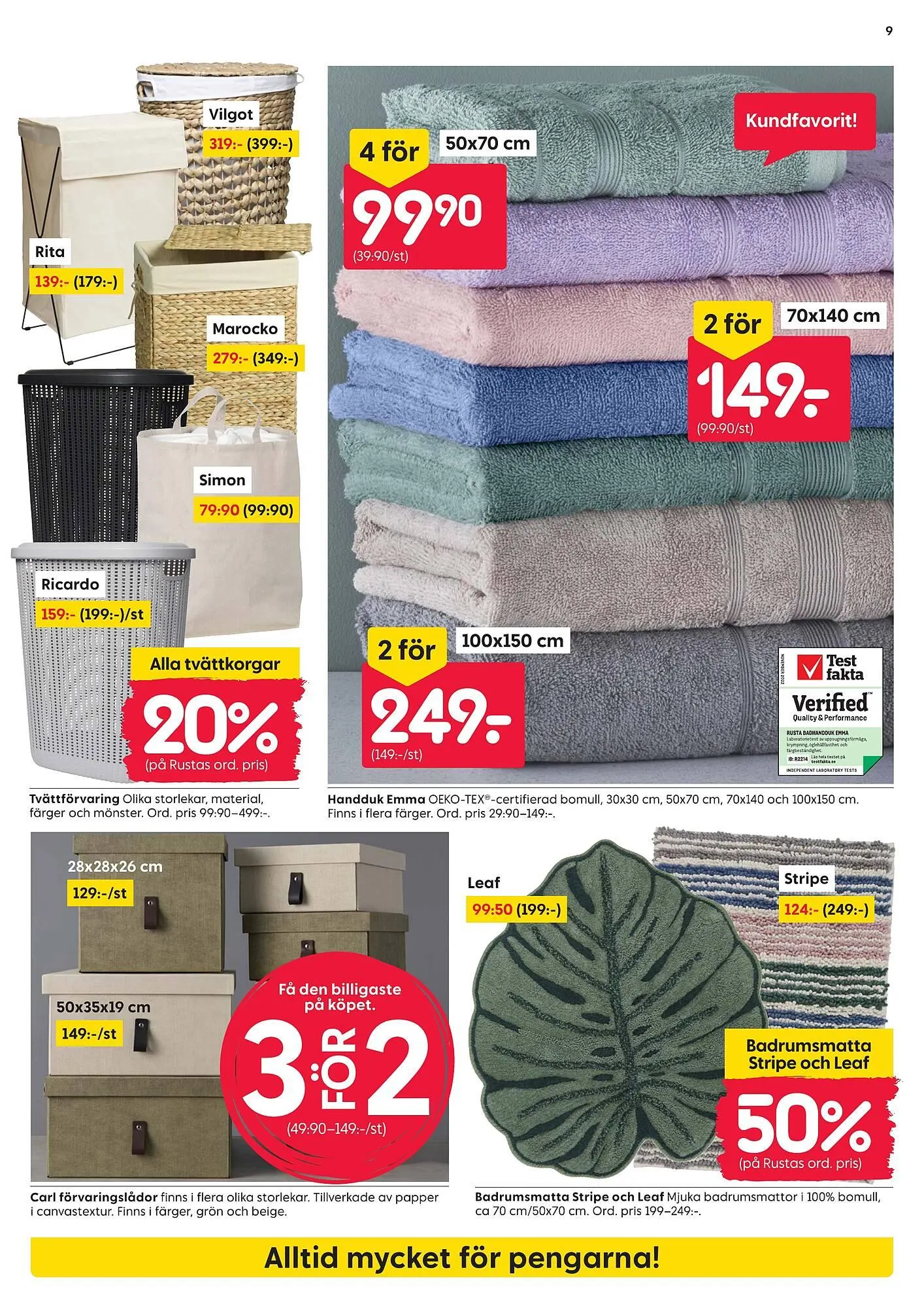 Rusta reklamblad från 13 oktober till 20 oktober 2025 - Reklamblad sidor 9