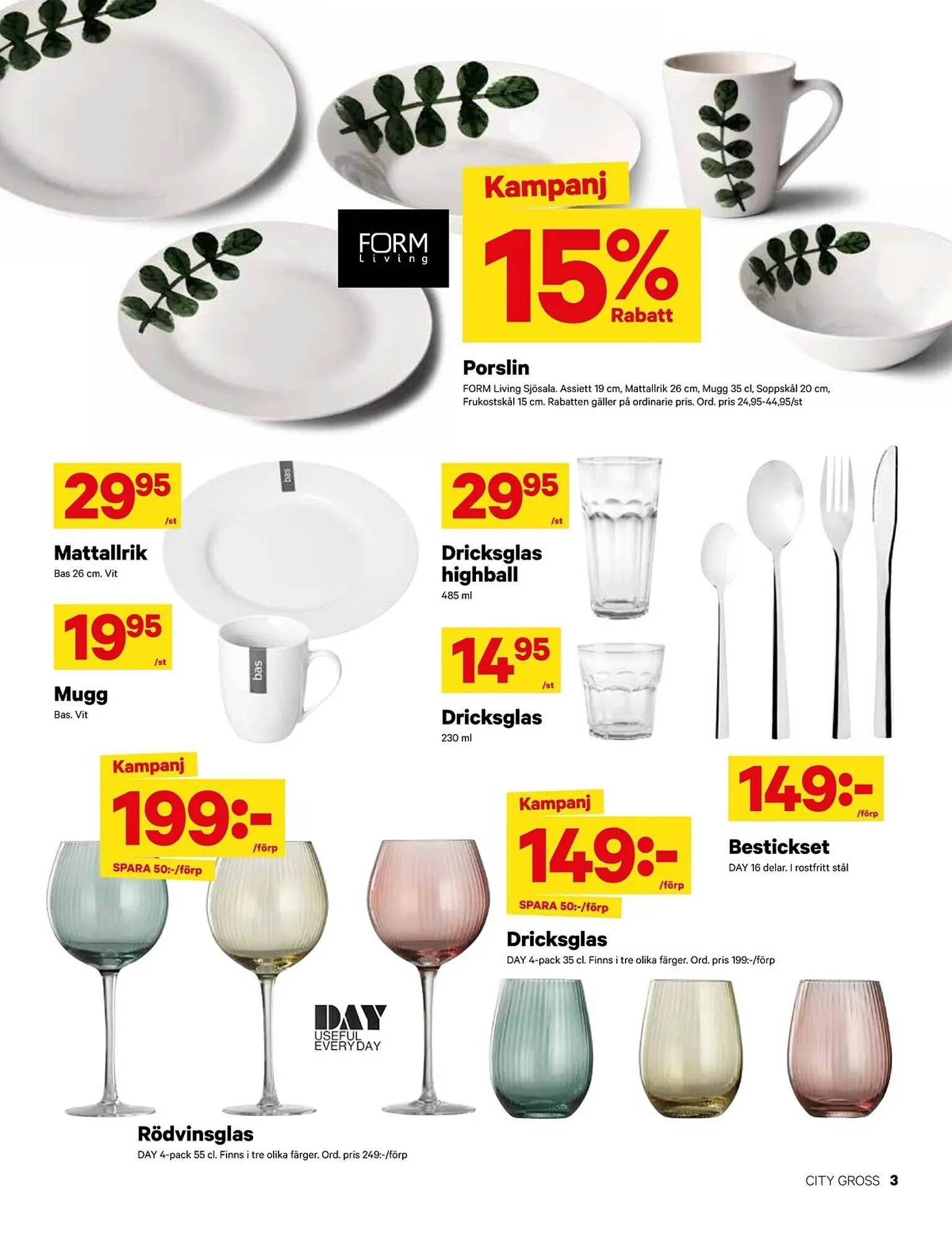City Gross reklamblad från 21 oktober till 17 november 2024 - Reklamblad sidor 3