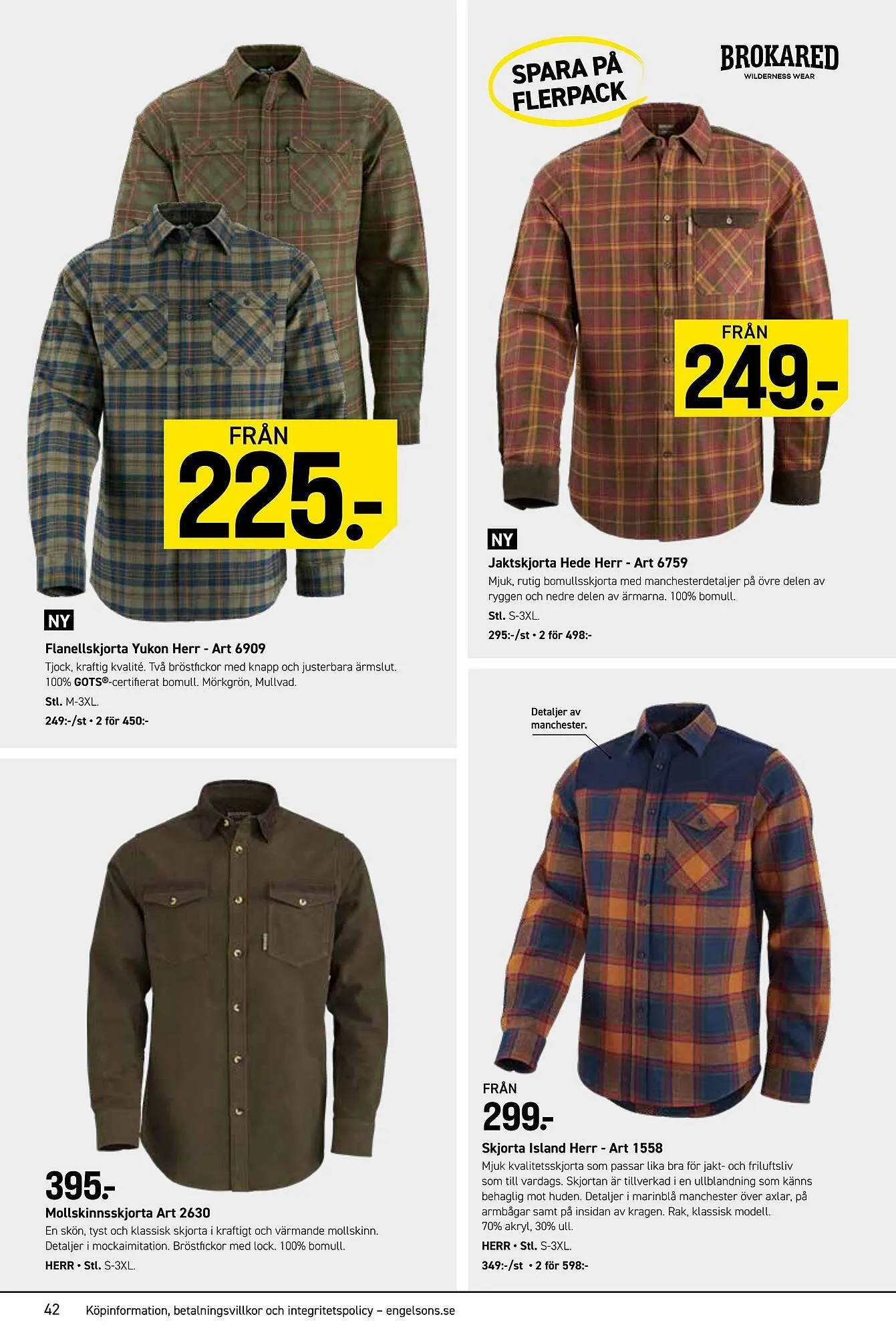 Engelsons reklamblad från 1 juli till 31 juli 2025 - Reklamblad sidor 42