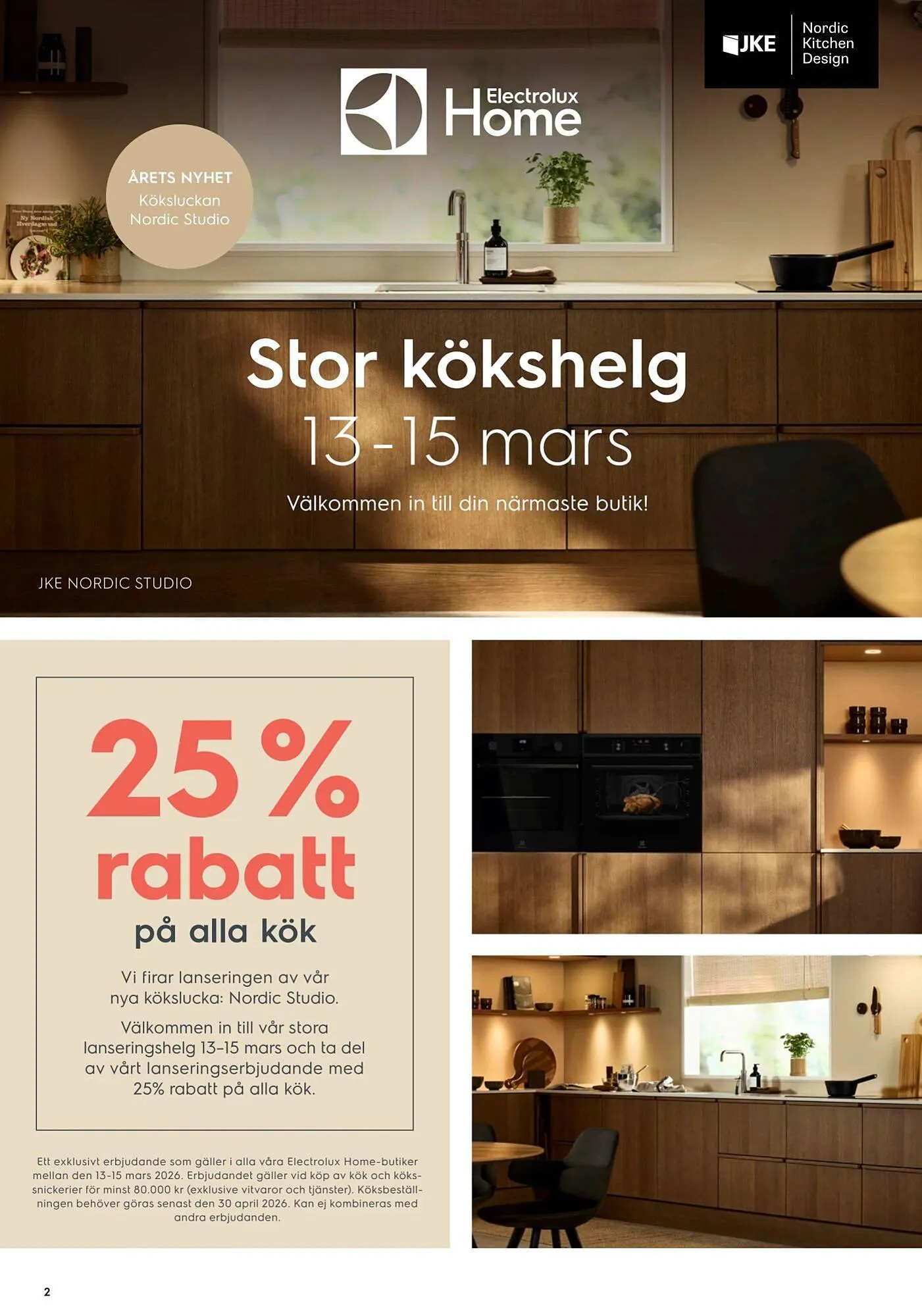 Electrolux Home reklamblad från 3 mars till 24 mars 2026 - Reklamblad sidor 2