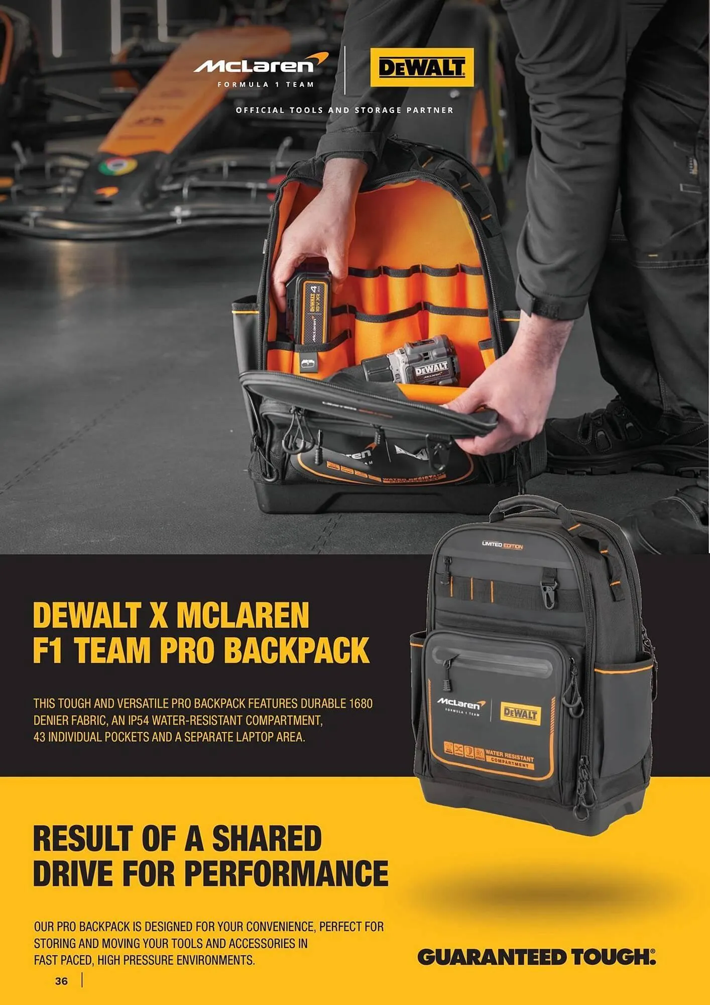 Dewalt reklamblad från 9 maj till 31 augusti 2025 - Reklamblad sidor 36