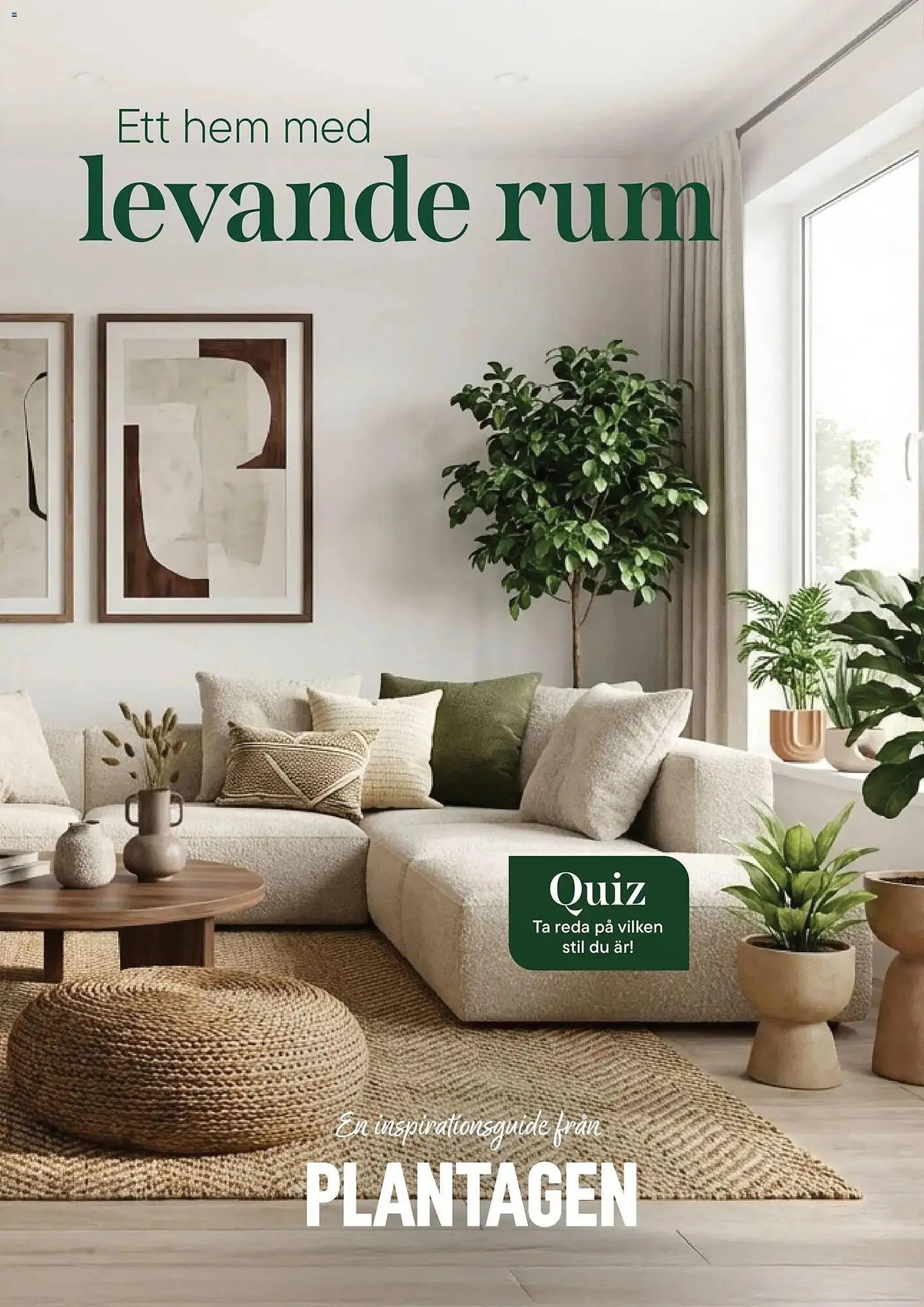 Plantagen annonsblad från 13 januari till 30 juni 2026 - Reklamblad sidor 1