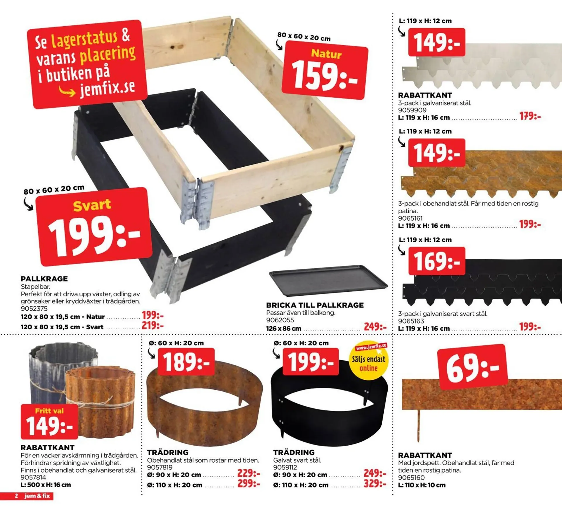 Jem&Fix reklamblad från 6 april till 20 april 2026 - Reklamblad sidor 2