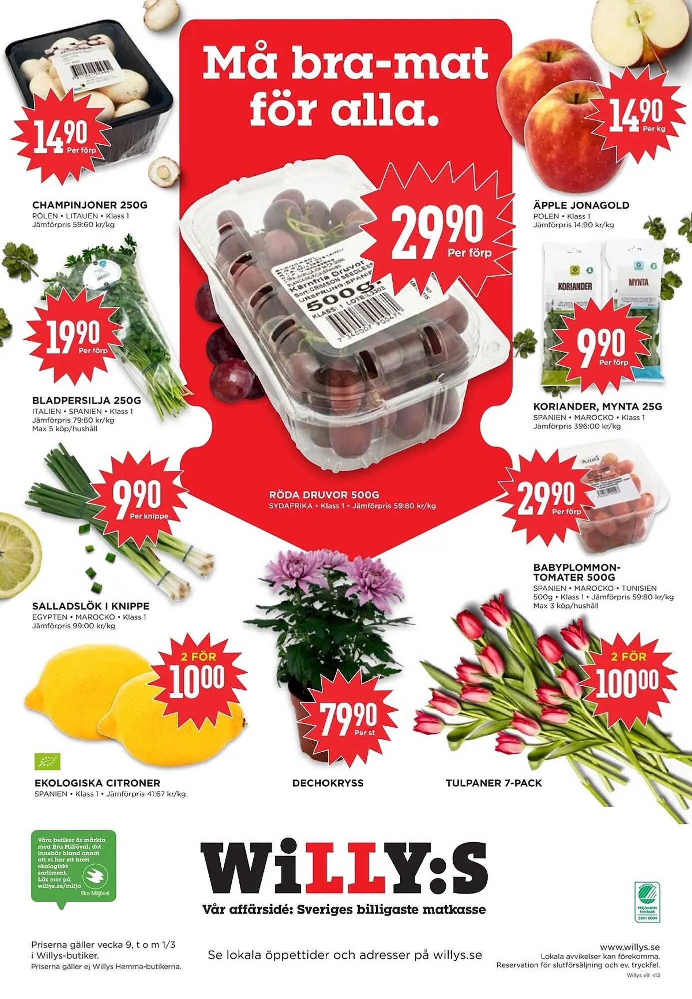 Willys reklamblad från 23 februari till 1 mars 2026 - Reklamblad sidor 12