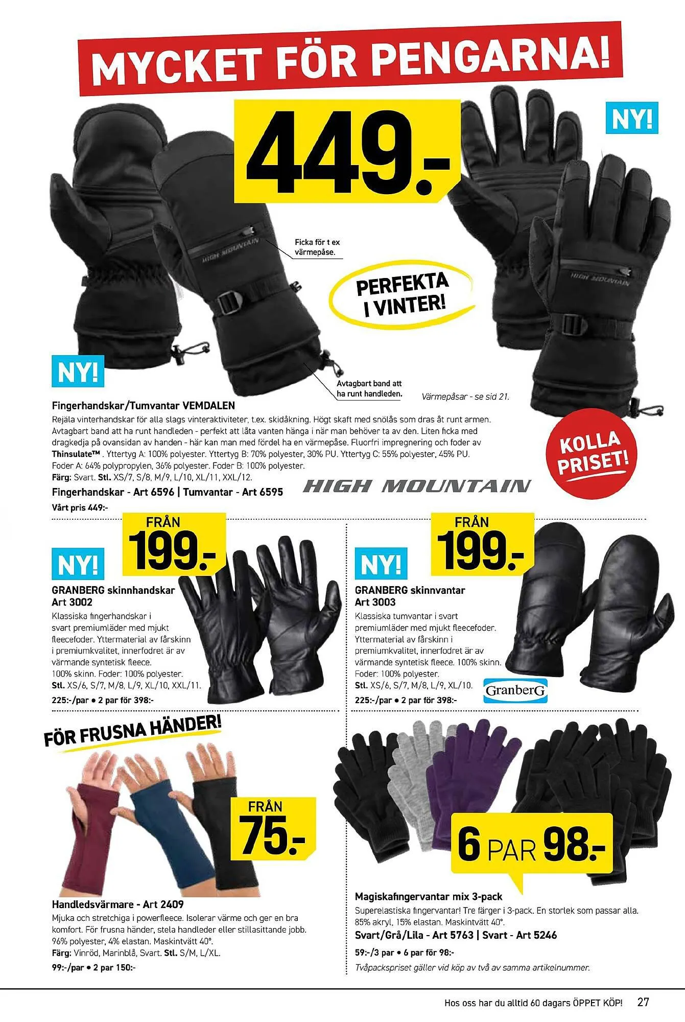 Engelsons reklamblad från 23 oktober till 30 november 2023 - Reklamblad sidor 27