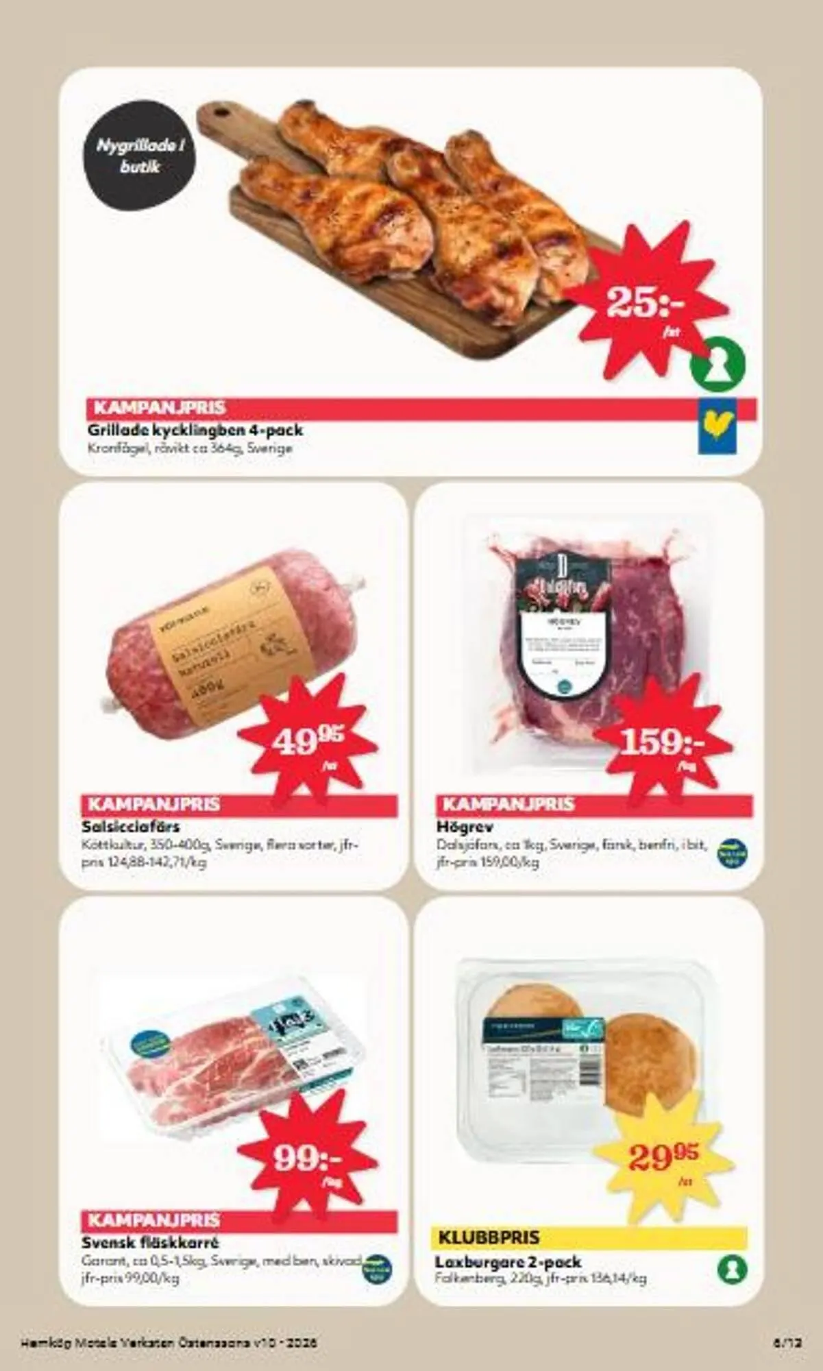 Östenssons reklamblad från 2 mars till 8 mars 2026 - Reklamblad sidor 6