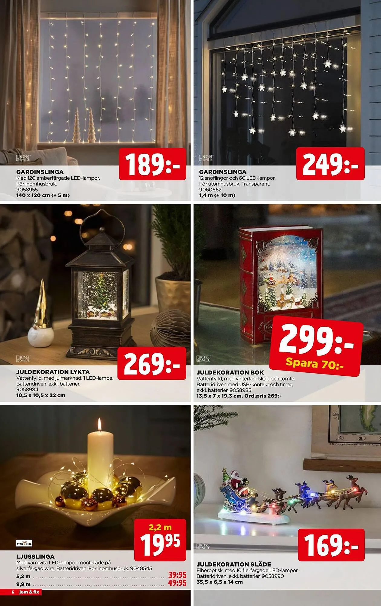 Jem&Fix reklamblad från 3 december till 10 december 2023 - Reklamblad sidor 6
