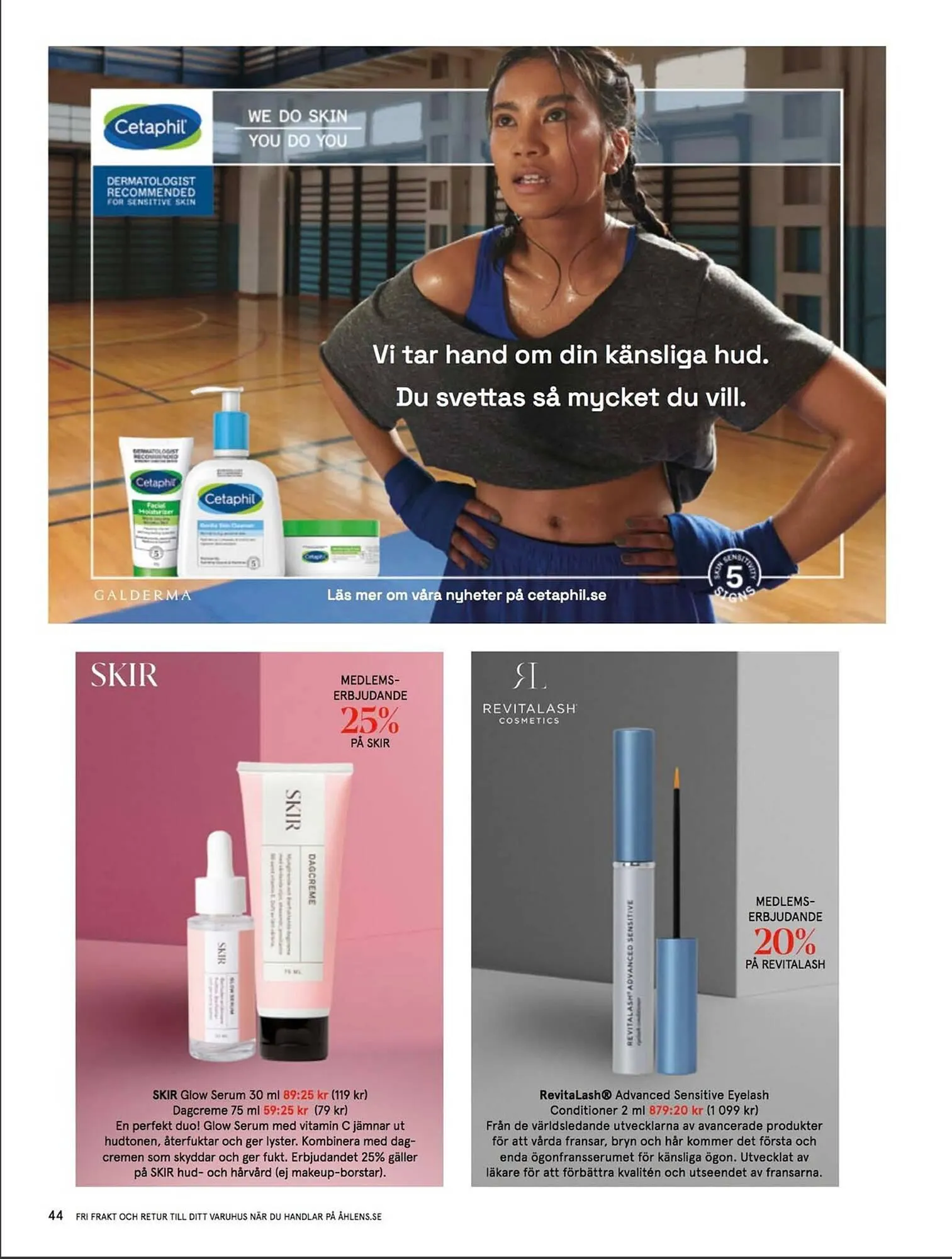 Åhléns reklamblad från 4 oktober till 24 oktober 2023 - Reklamblad sidor 44