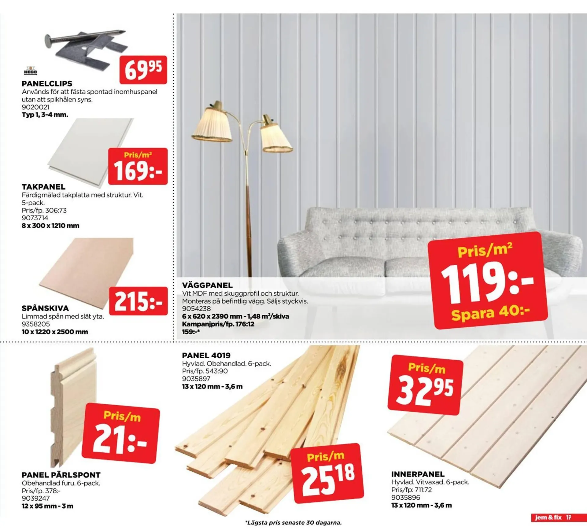 Jem&Fix reklamblad från 23 juni till 29 juni 2025 - Reklamblad sidor 17