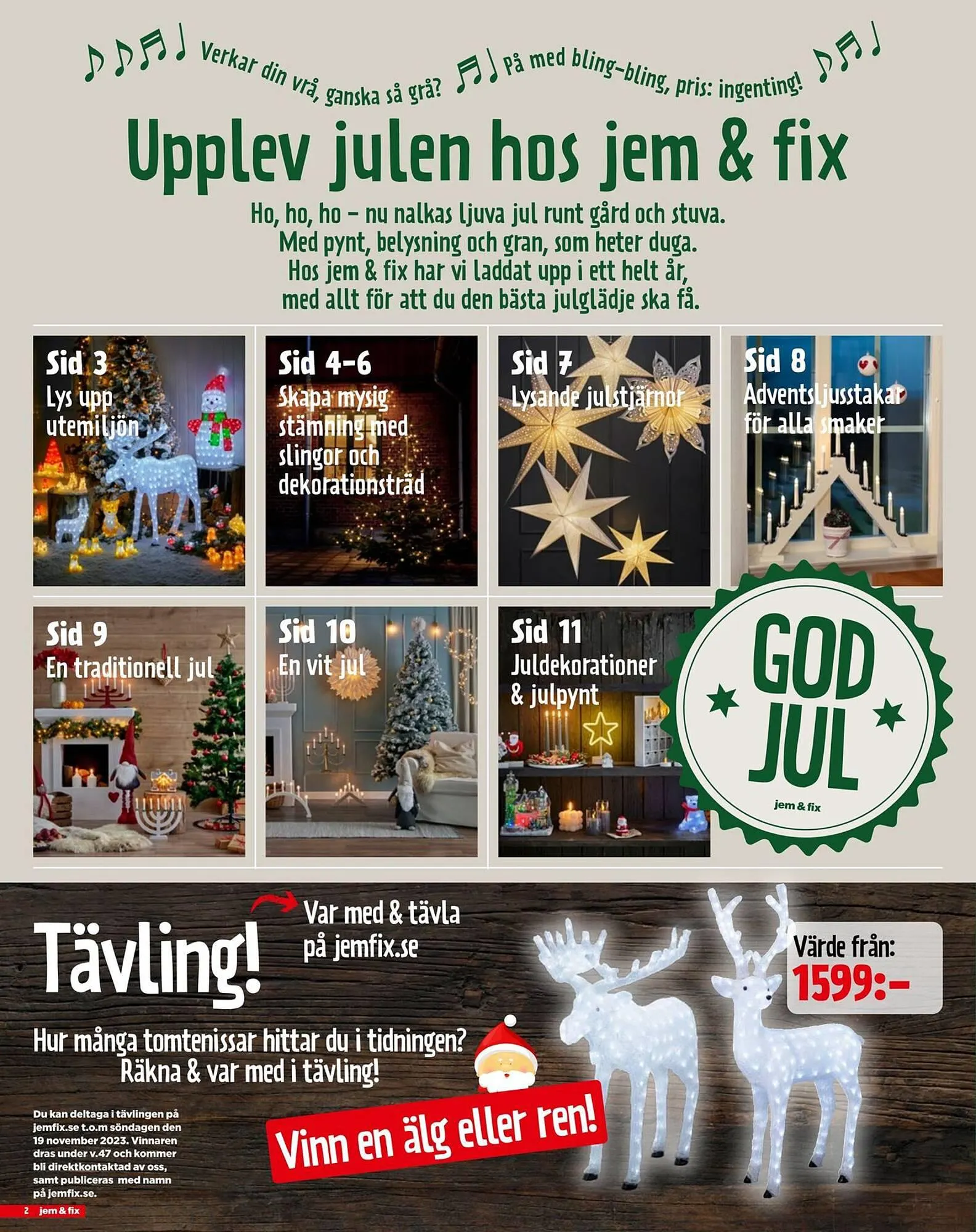 Jem&Fix reklamblad från 29 oktober till 24 december 2023 - Reklamblad sidor 2