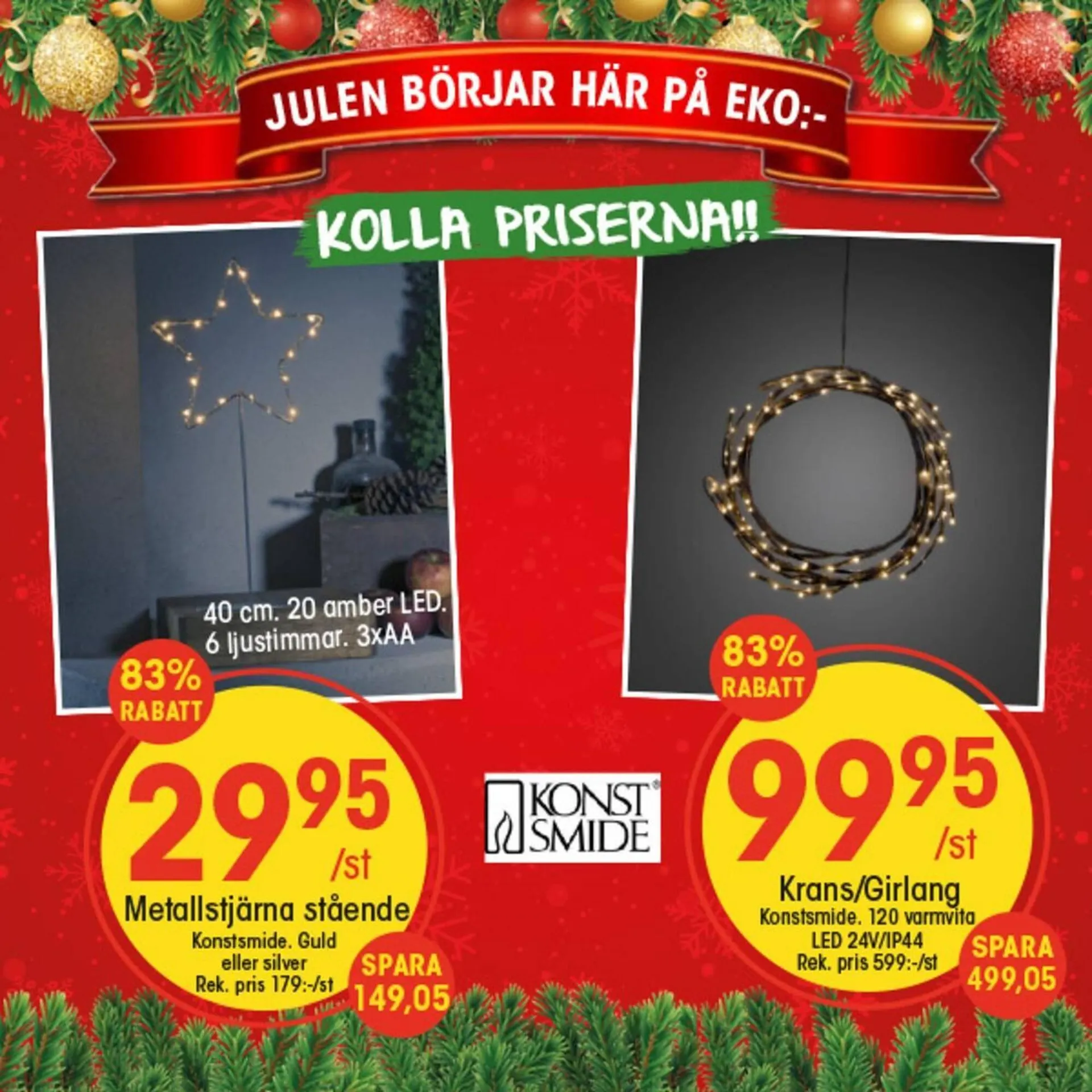 EKO reklamblad från 18 oktober till 1 november 2025 - Reklamblad sidor 1
