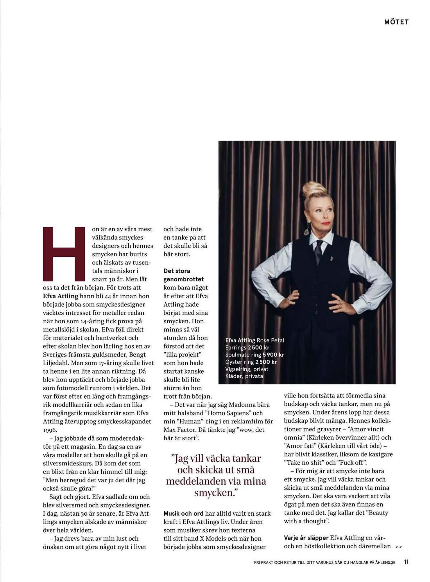 Åhléns reklamblad från 25 oktober till 14 november 2023 - Reklamblad sidor 11