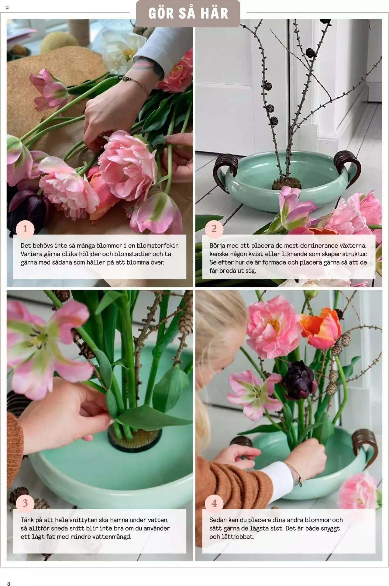 Blomsterlandet - Grönska #1 från 6 februari till 31 december 2023 - Reklamblad sidor 8