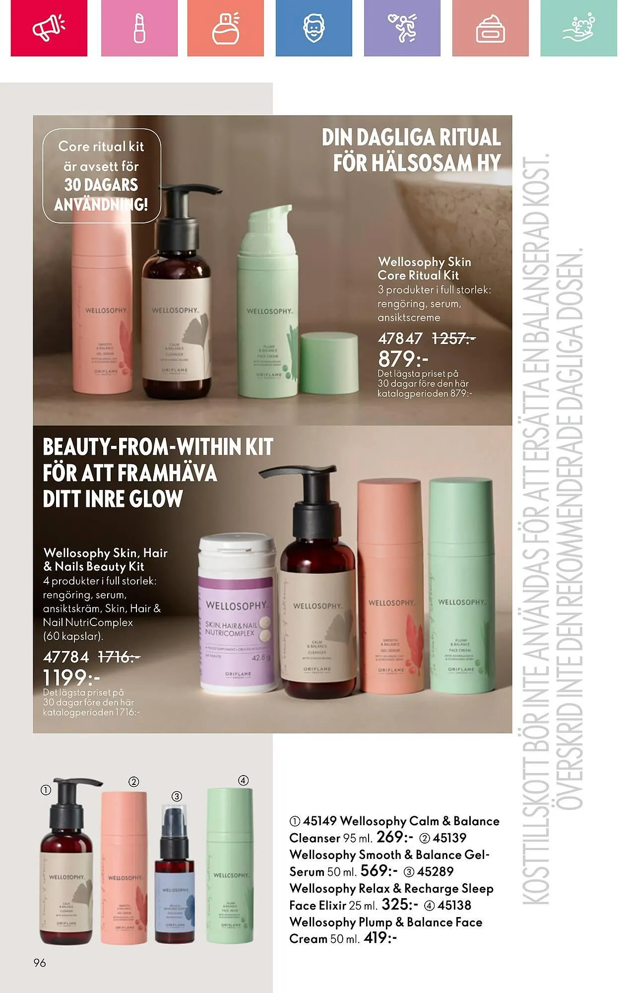 Oriflame reklamblad från 13 juli till 2 augusti 2025 - Reklamblad sidor 96