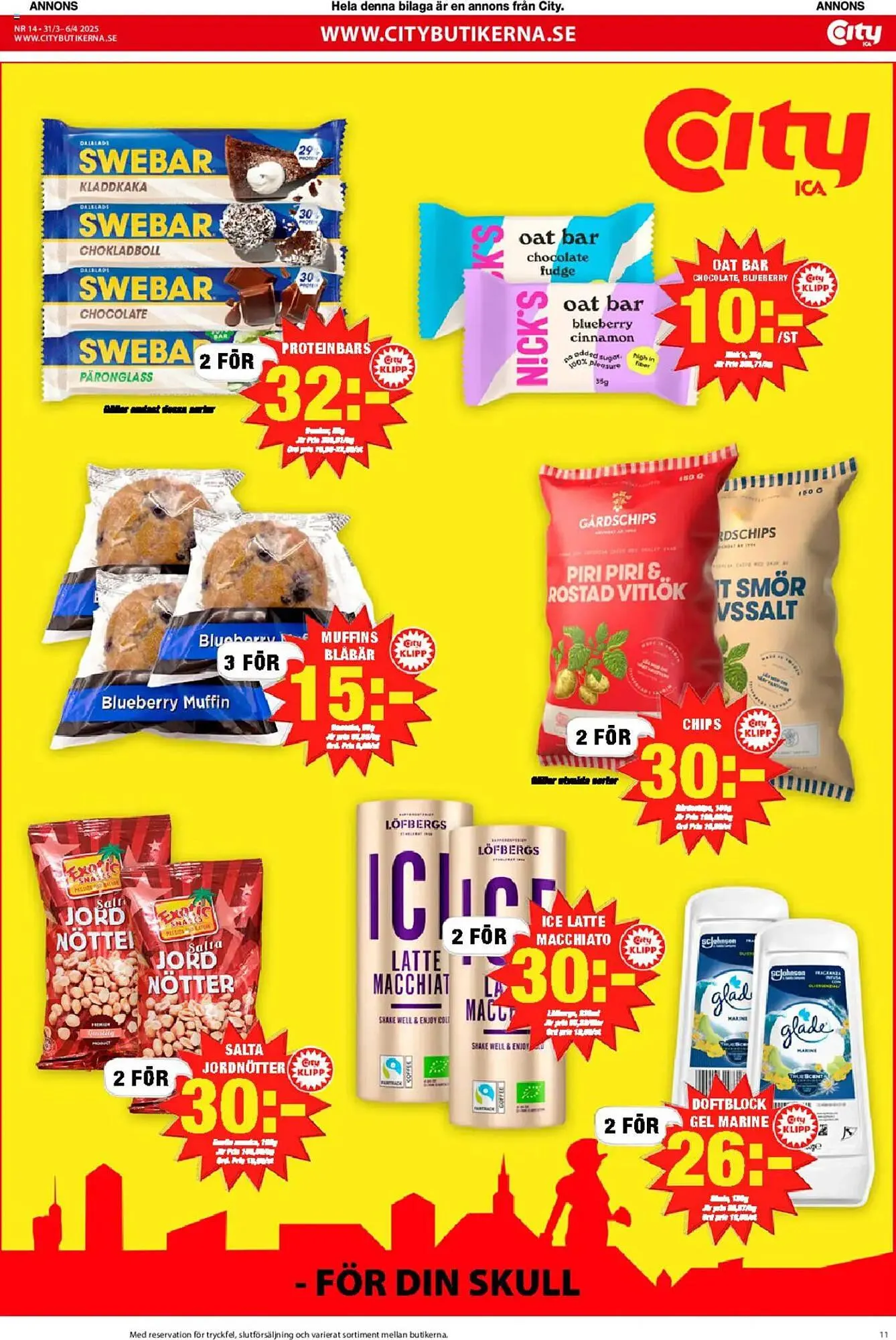 ICA Kvantum reklamblad från 31 mars till 6 april 2025 - Reklamblad sidor 11