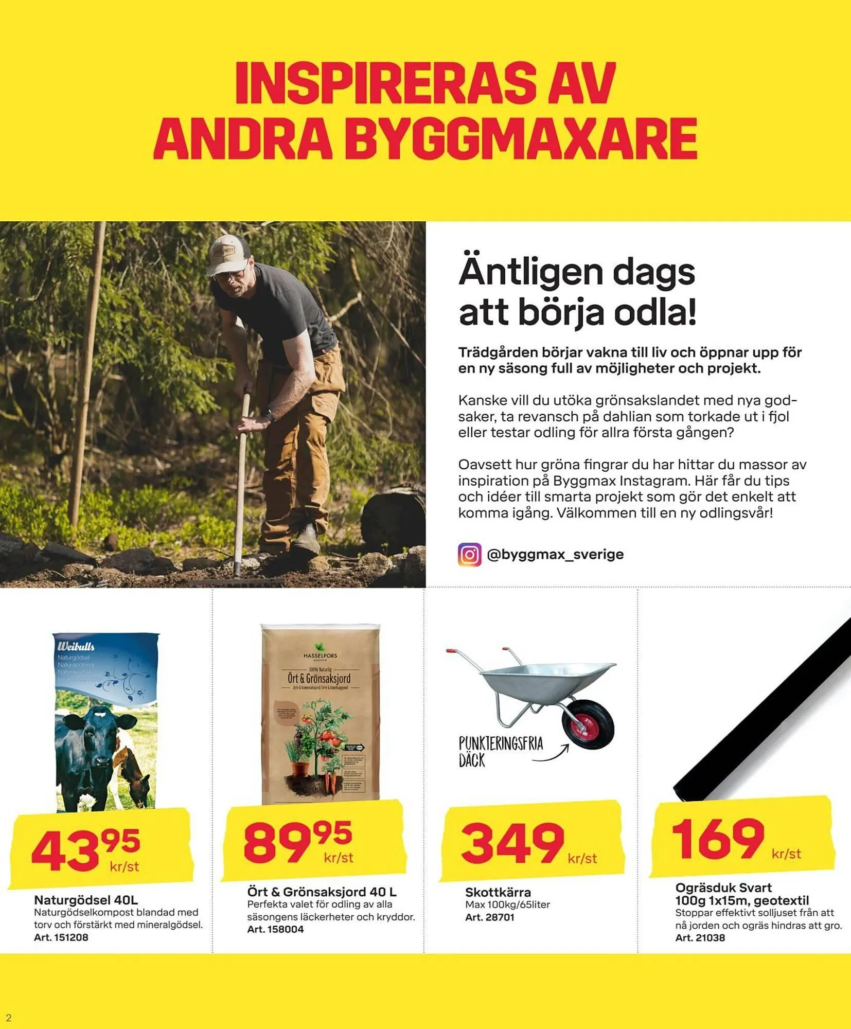 Byggmax reklamblad från 20 mars till 7 april 2026 - Reklamblad sidor 2