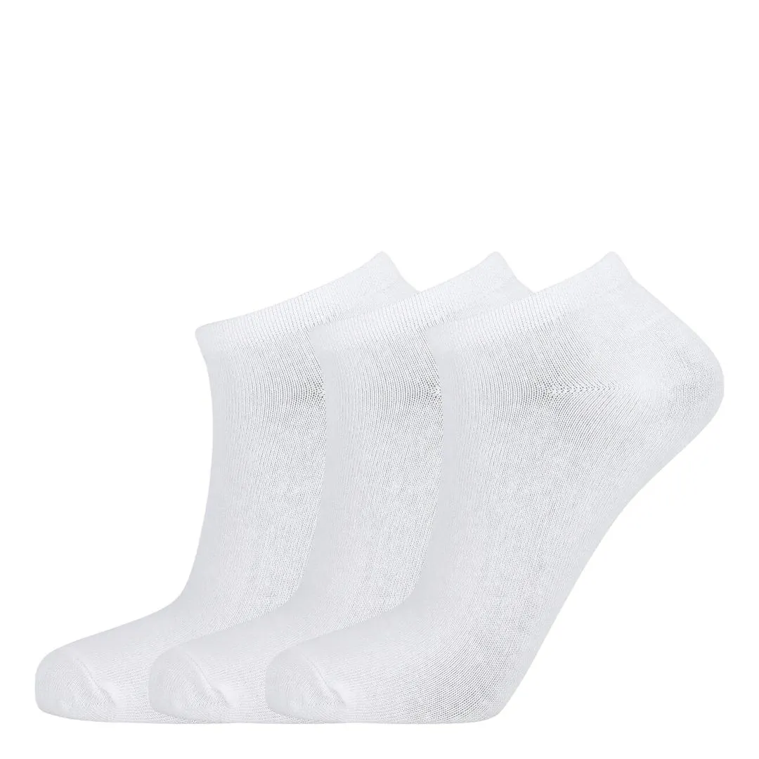 Mallorca 3-Pack Socks Low Cut White