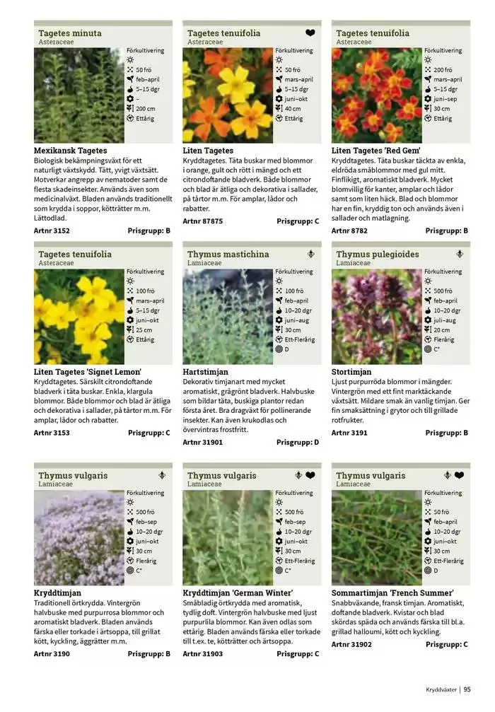 Frökatalog 2025! från 23 januari till 31 december 2025 - Reklamblad sidor 95