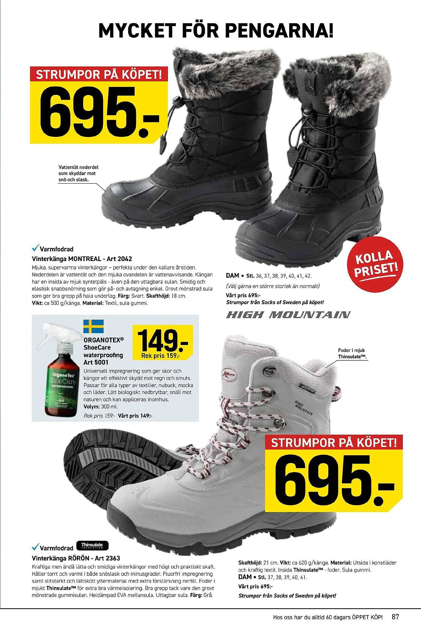 Engelsons reklamblad från 23 oktober till 30 november 2023 - Reklamblad sidor 87