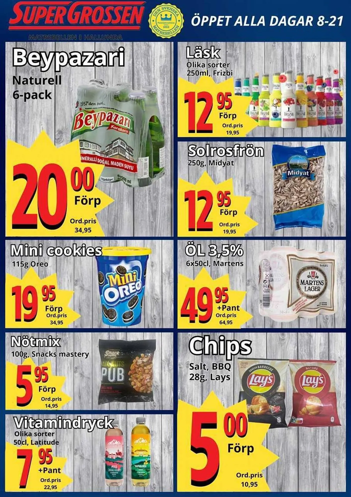 Supergrossen reklamblad från 31 mars till 6 april 2025 - Reklamblad sidor 9