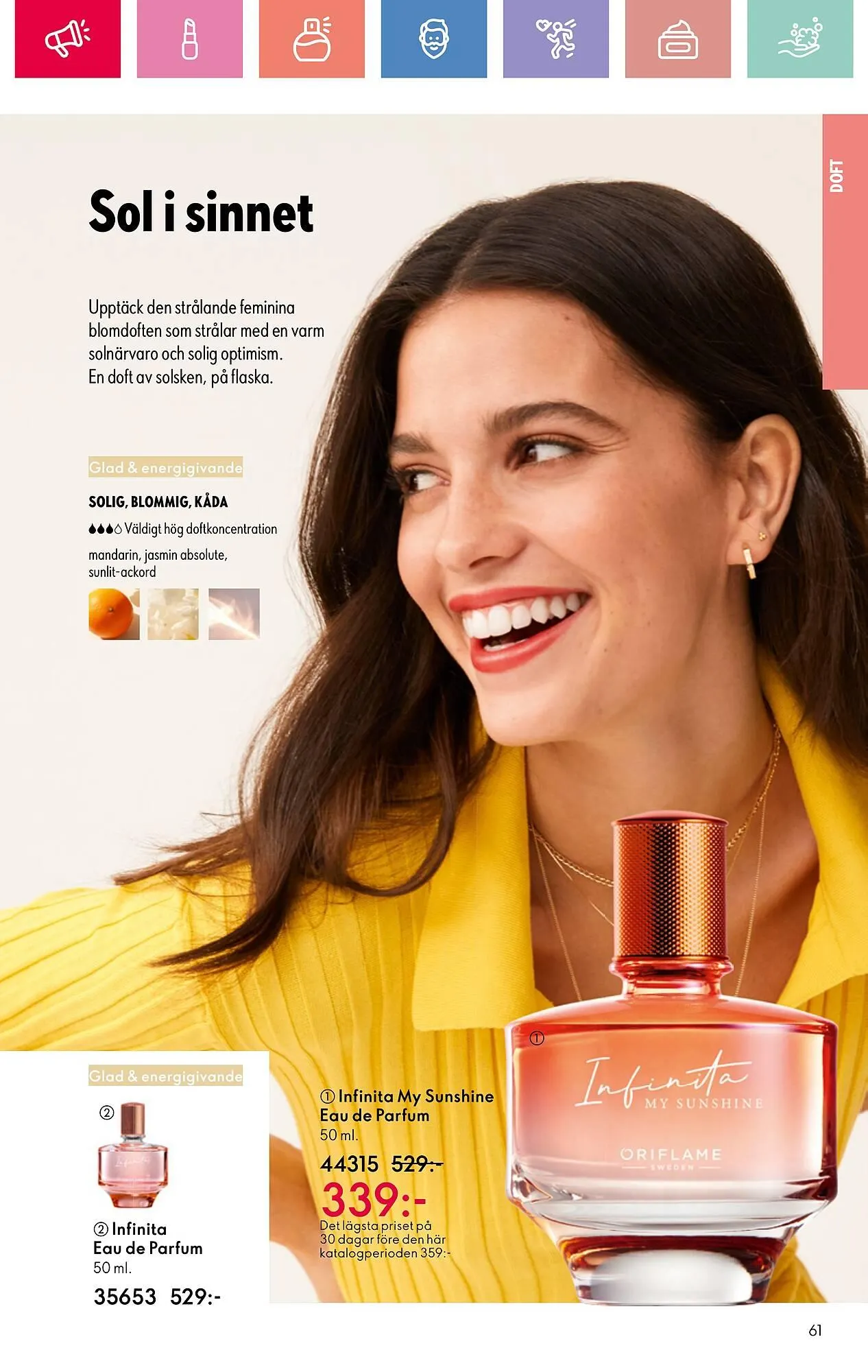 Oriflame reklamblad från 13 juli till 2 augusti 2025 - Reklamblad sidor 61