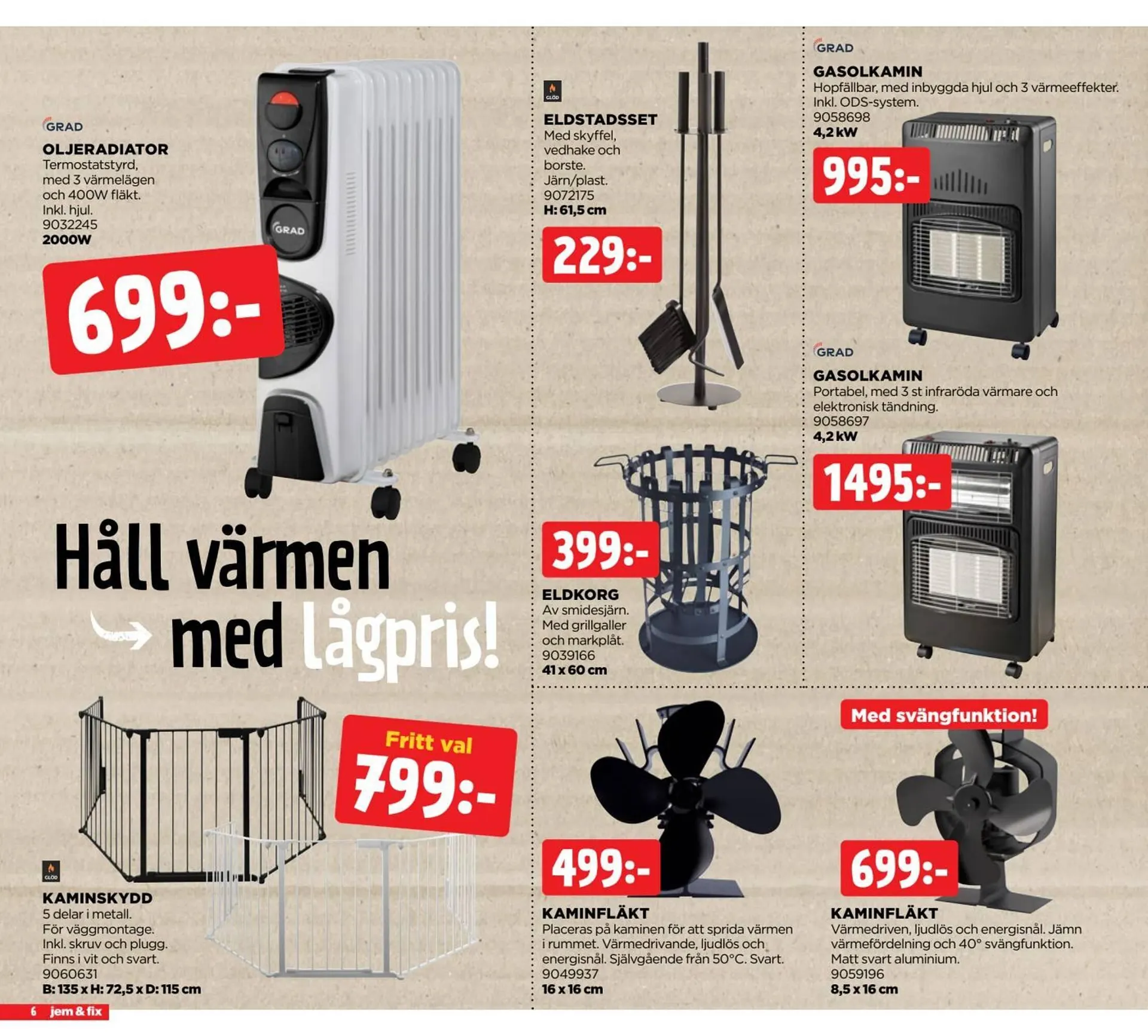 Jem&Fix reklamblad från 29 december till 19 januari 2026 - Reklamblad sidor 6