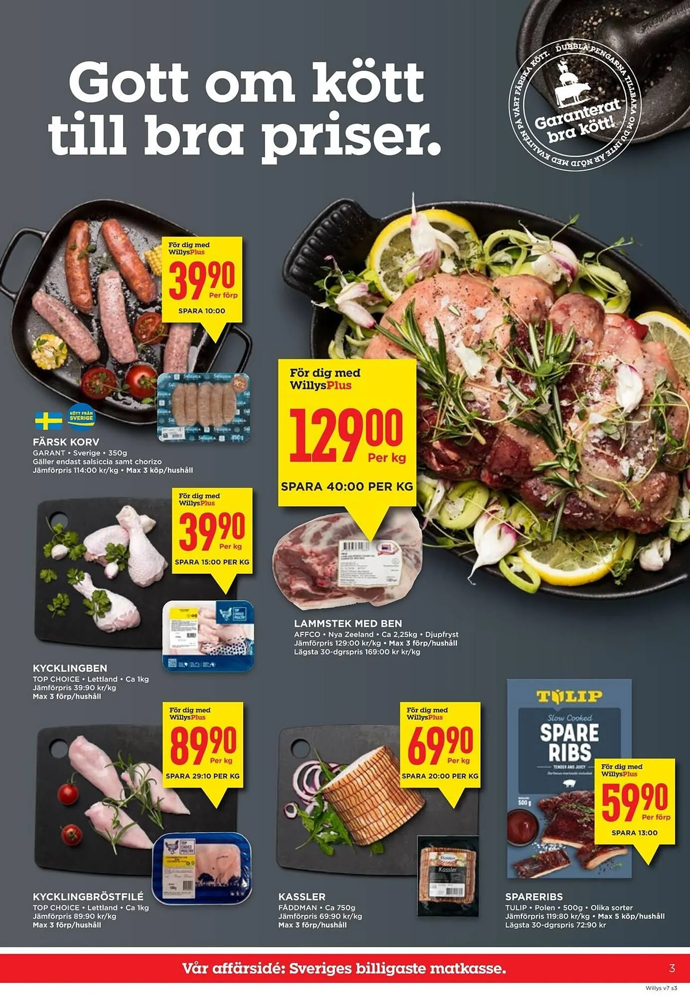 Willys reklamblad från 9 februari till 15 februari 2026 - Reklamblad sidor 3