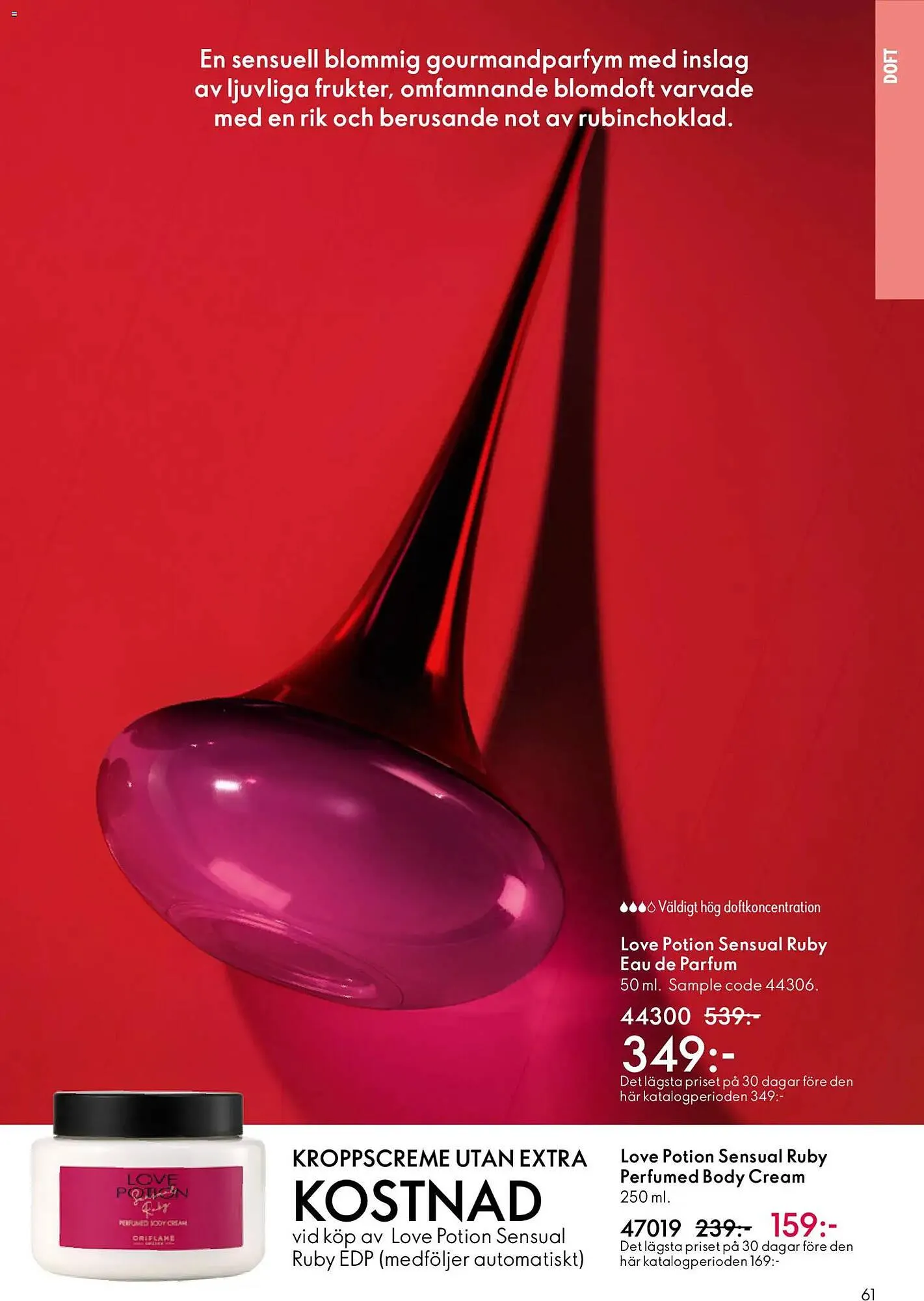 Oriflame reklamblad från 22 april till 12 maj 2026 - Reklamblad sidor 61