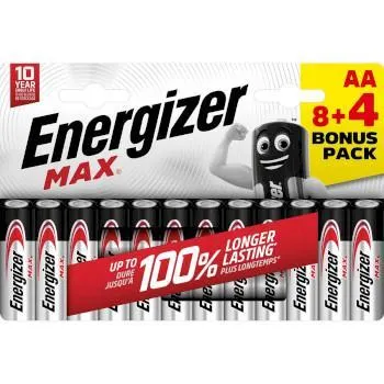 Energizer Alkaline Batteri AA | 1.5 V DC | 12-Blister