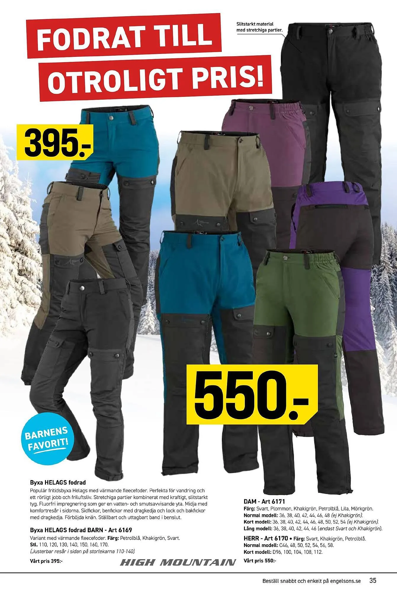 Engelsons reklamblad från 23 oktober till 30 november 2023 - Reklamblad sidor 35