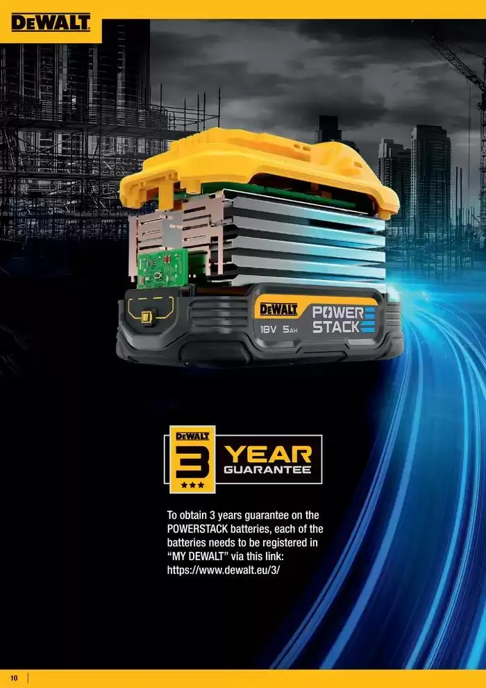 Dewalt reklamblad från 26 september till 10 oktober 2024 - Reklamblad sidor 10