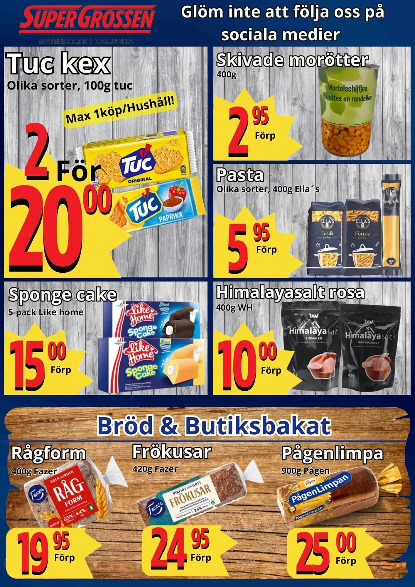 Supergrossen reklamblad från 20 oktober till 26 oktober 2025 - Reklamblad sidor 10