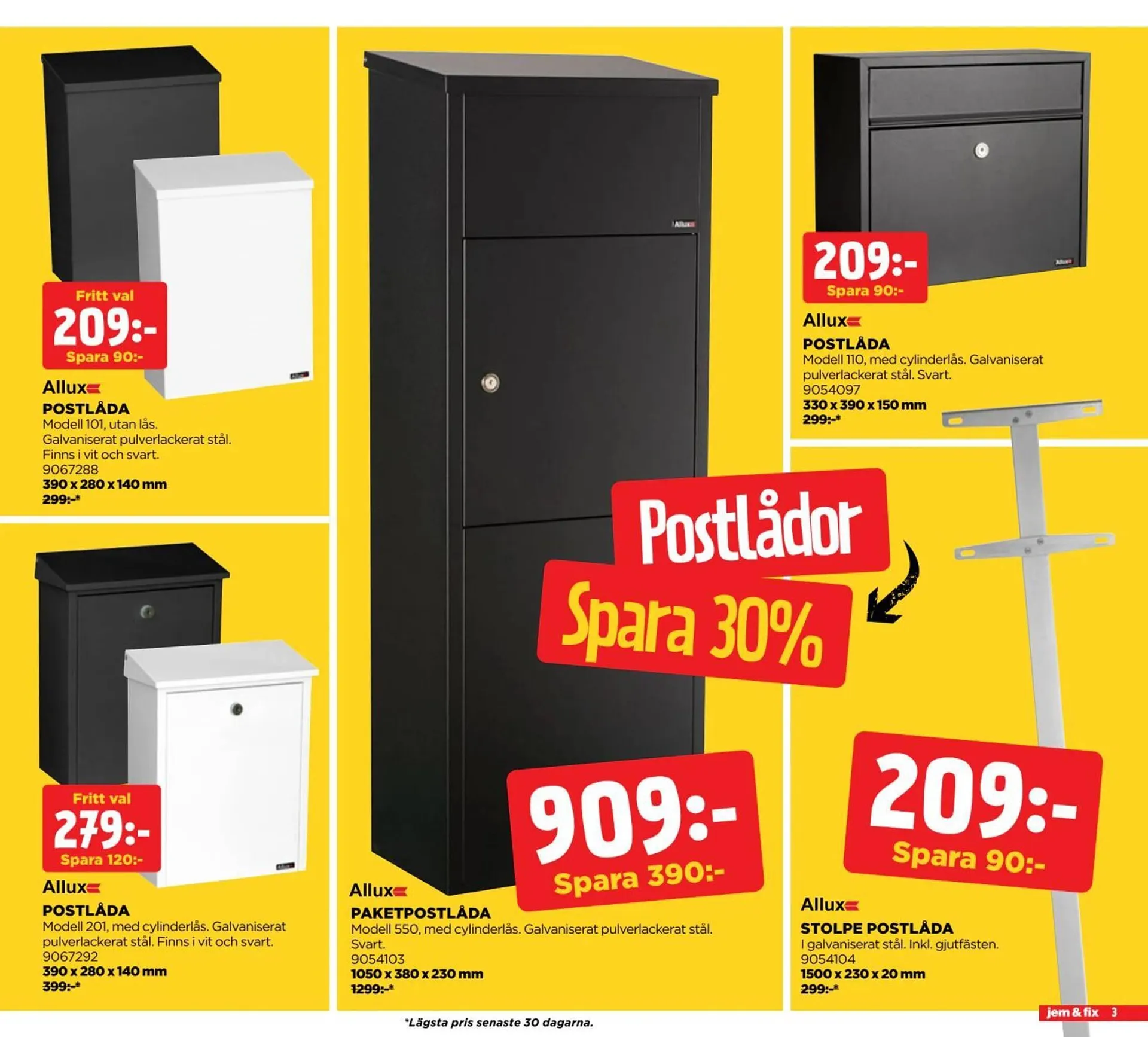 Jem&Fix reklamblad från 29 december till 19 januari 2026 - Reklamblad sidor 3