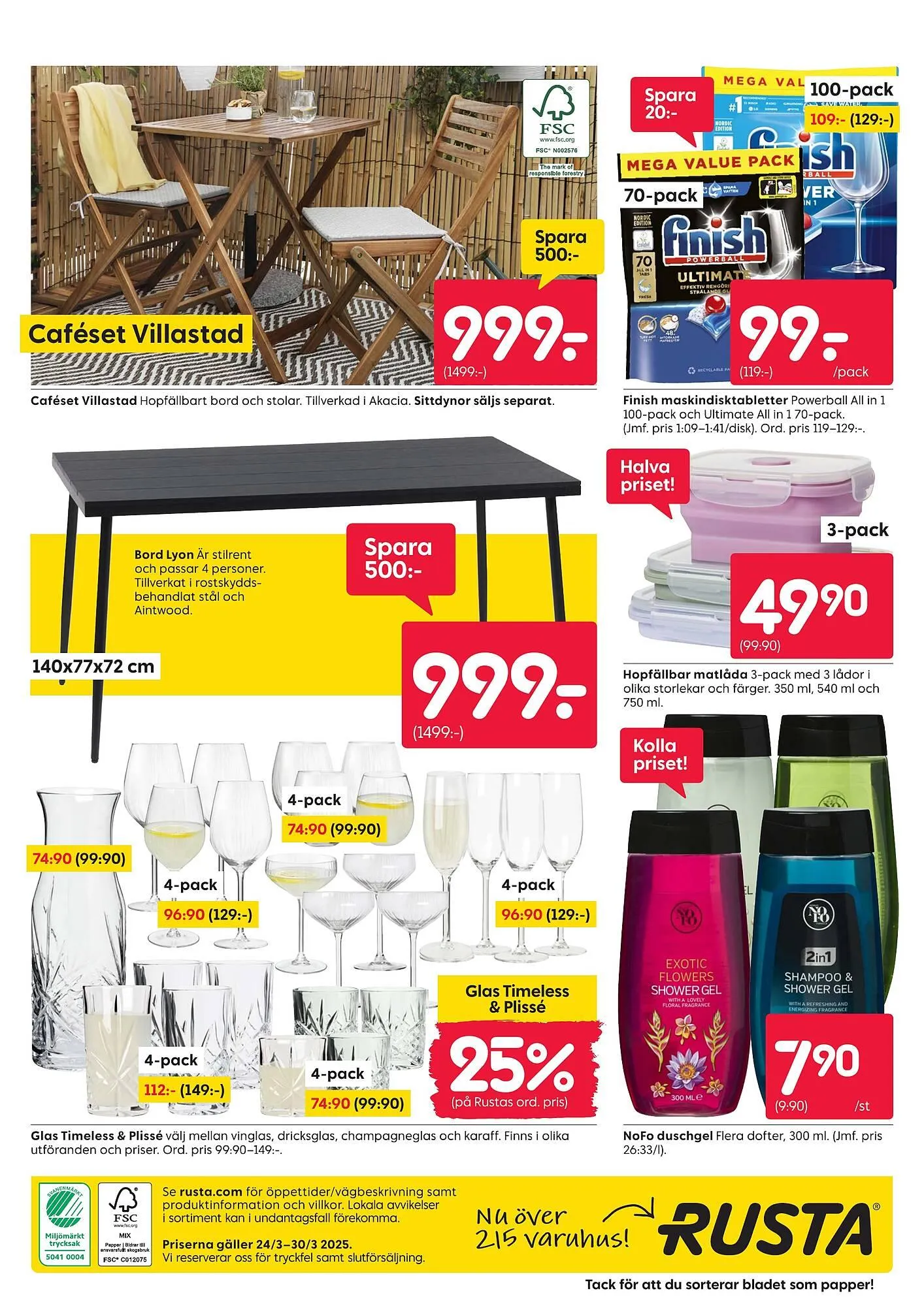 Rusta reklamblad från 24 mars till 30 mars 2025 - Reklamblad sidor 16