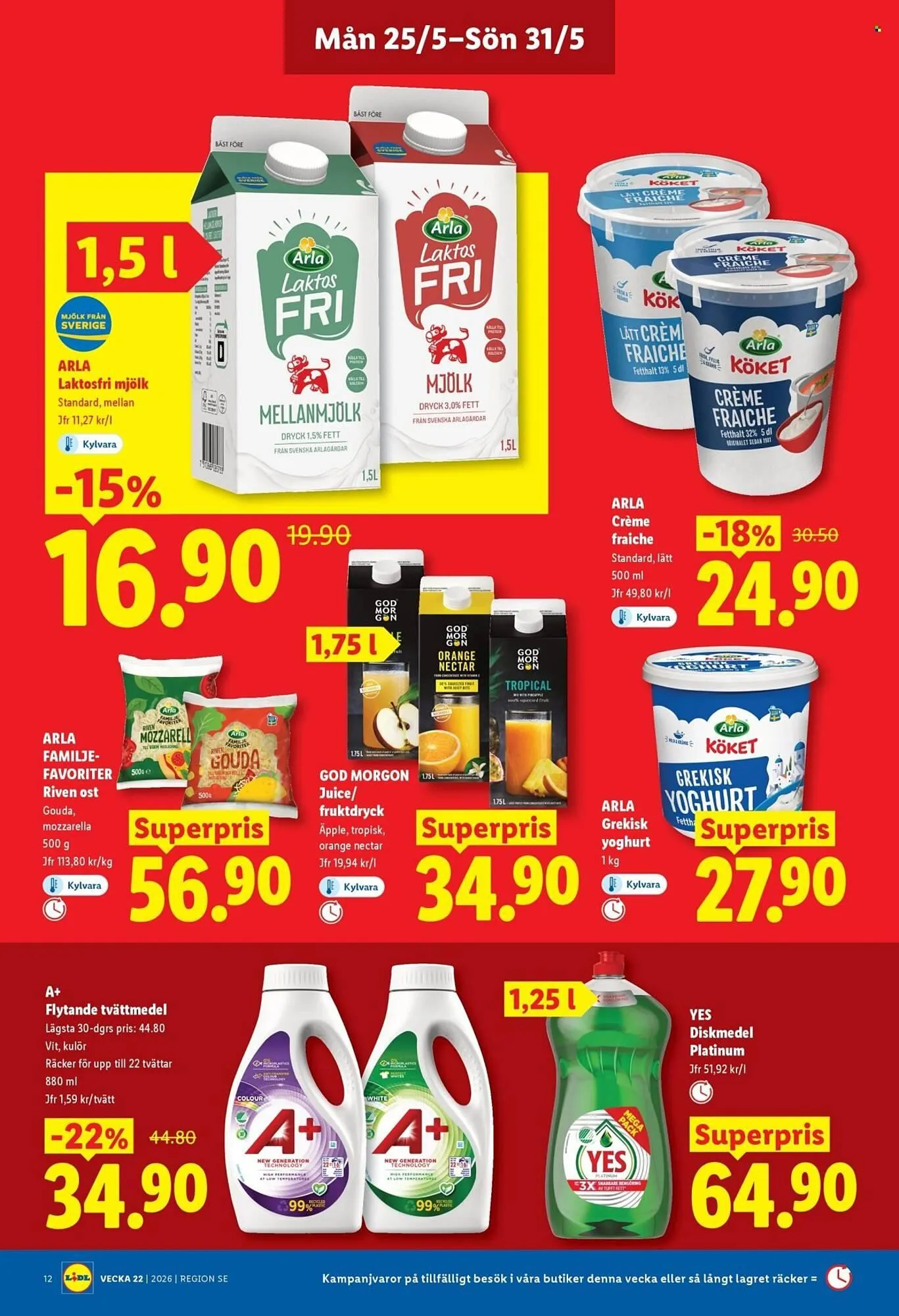 Lidl reklamblad från 25 maj till 31 maj 2026 - Reklamblad sidor 14