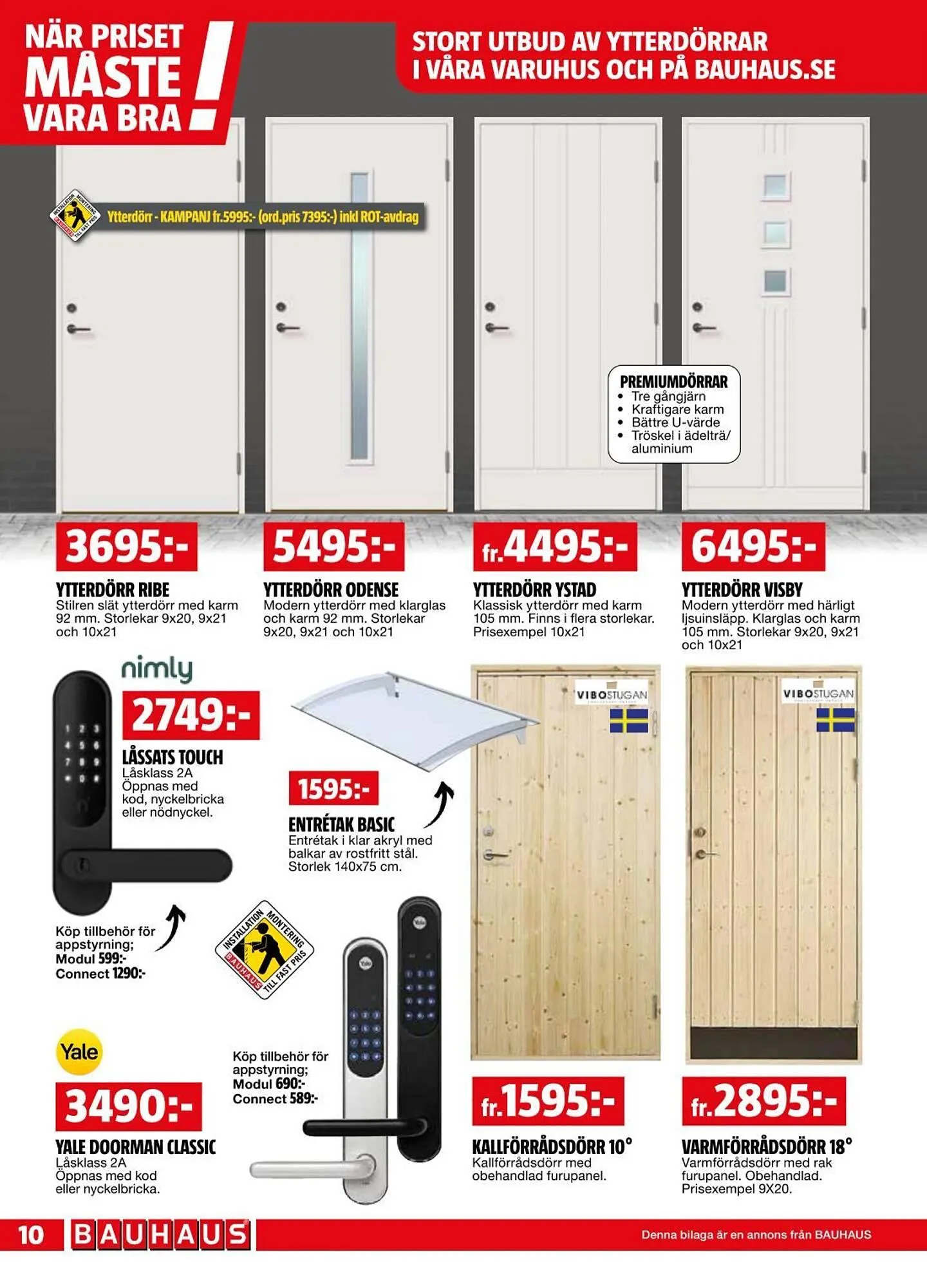 Bauhaus reklamblad från 31 mars till 13 april 2025 - Reklamblad sidor 10