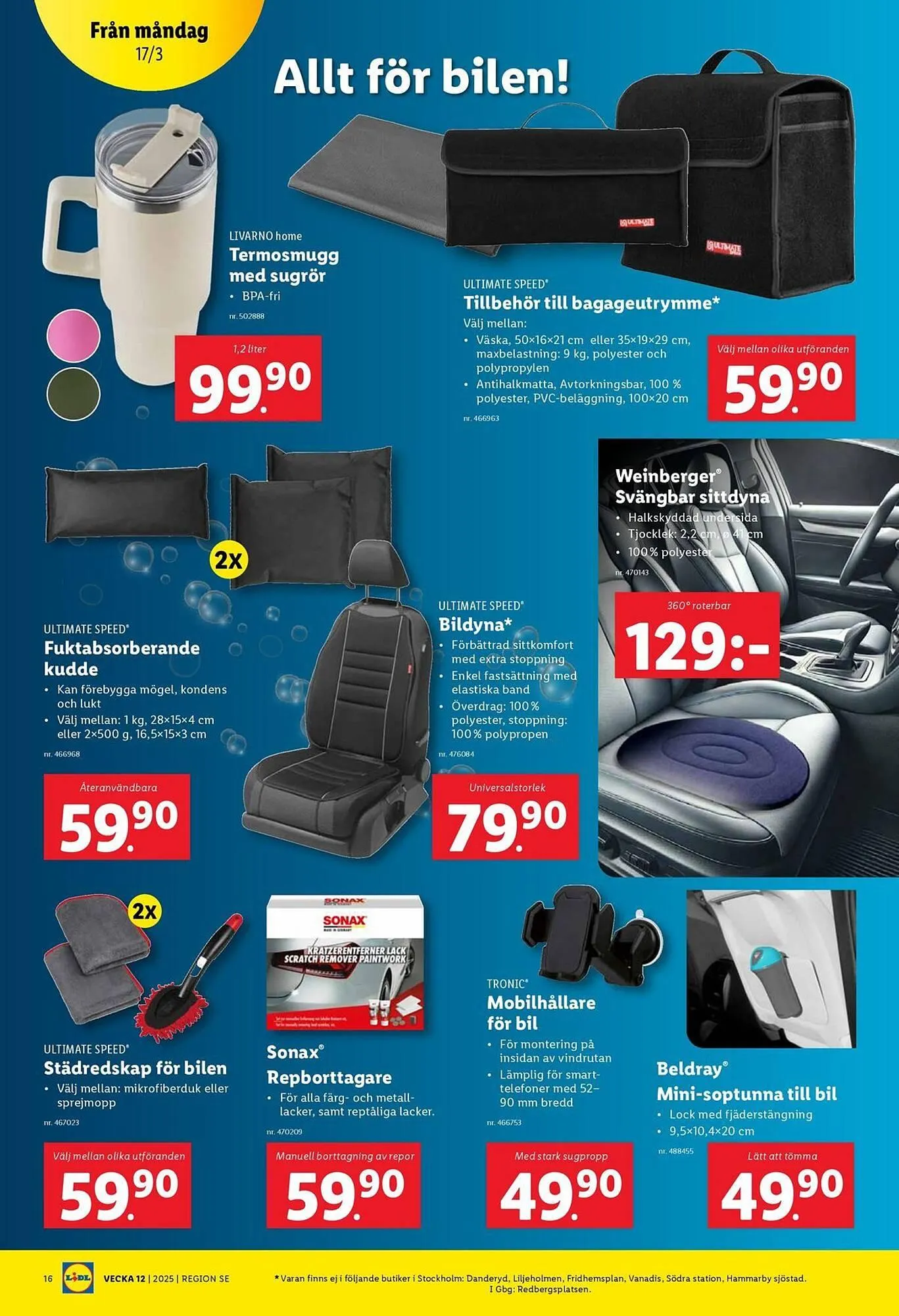 Lidl reklamblad från 17 mars till 23 mars 2025 - Reklamblad sidor 18