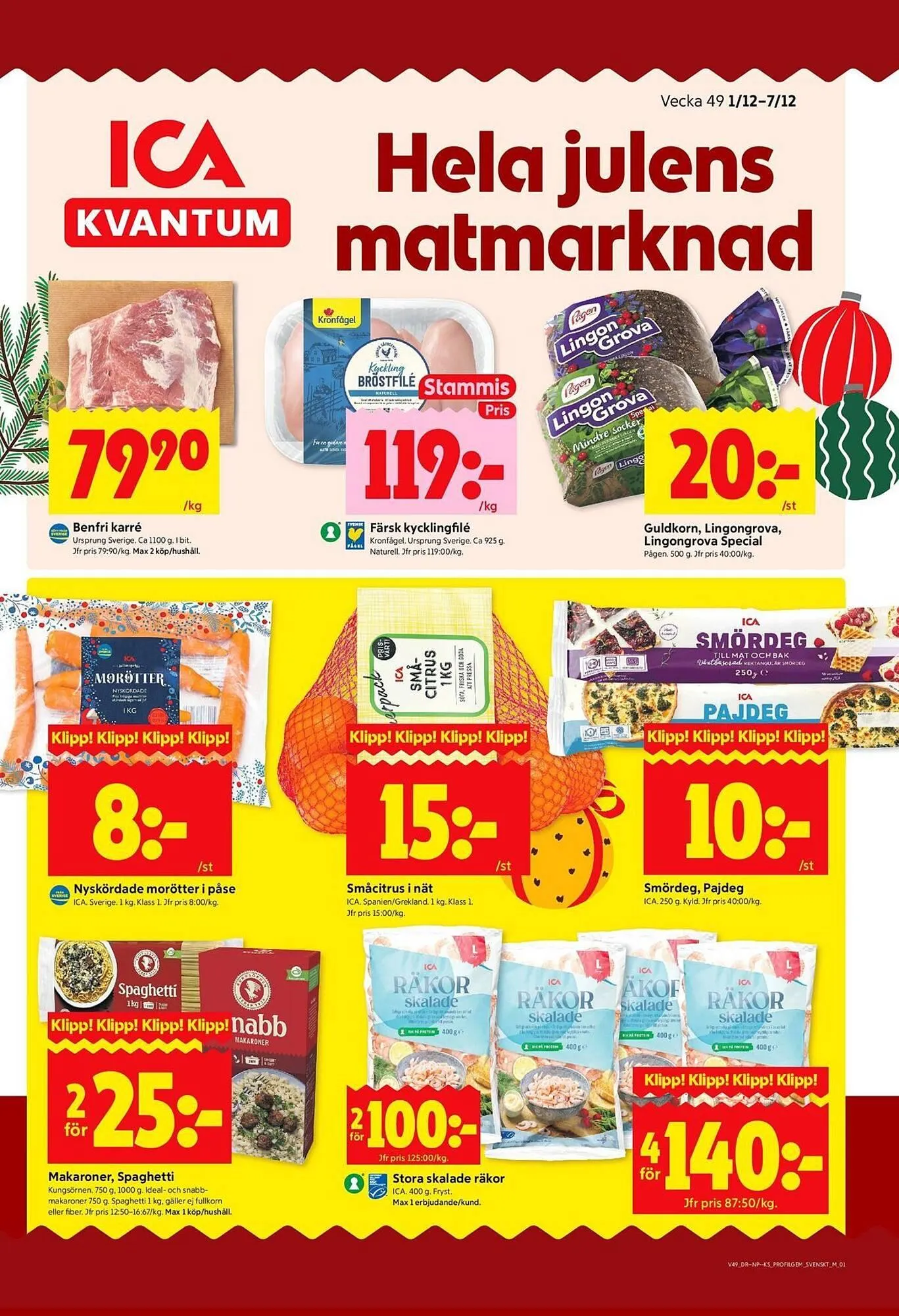 ICA Kvantum reklamblad - 1