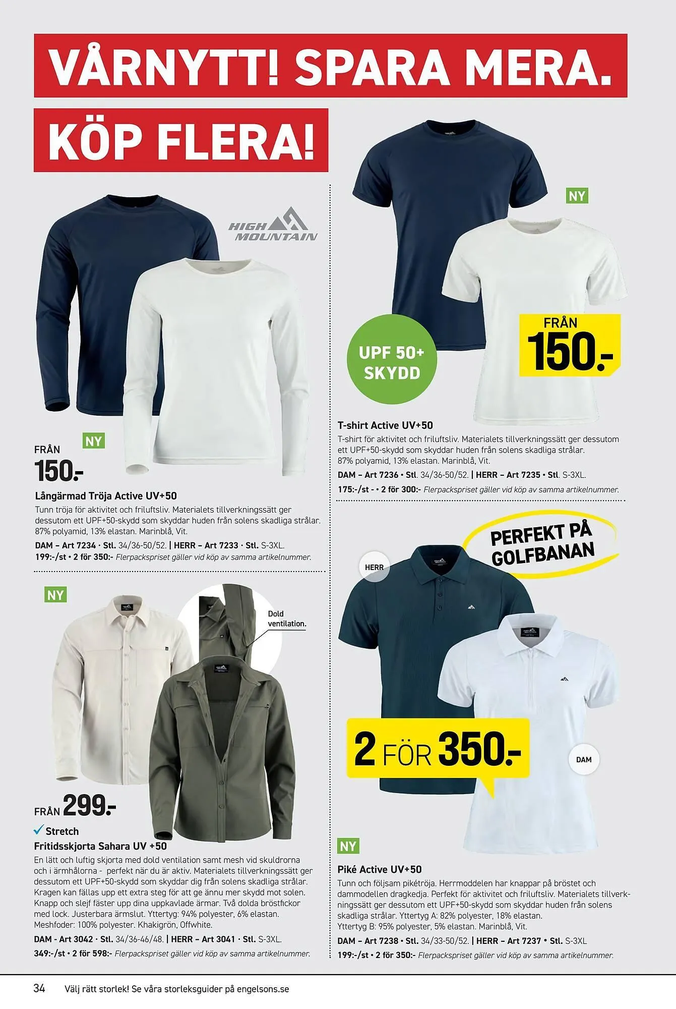 Engelsons katalog från 9 mars till 15 mars 2026 - Reklamblad sidor 34