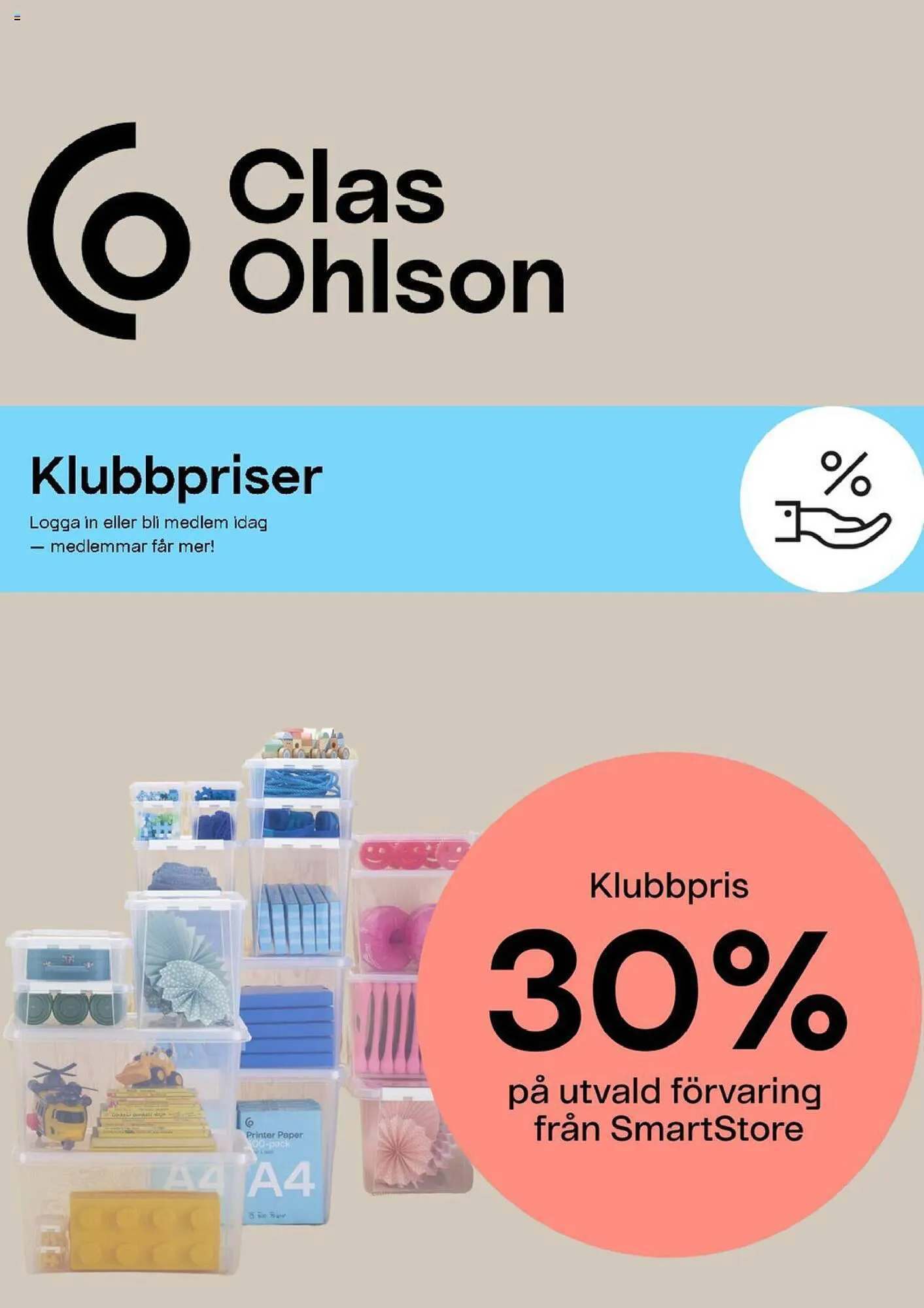 Clas Ohlson reklamblad från 8 januari till 15 januari 2024 - Reklamblad sidor 