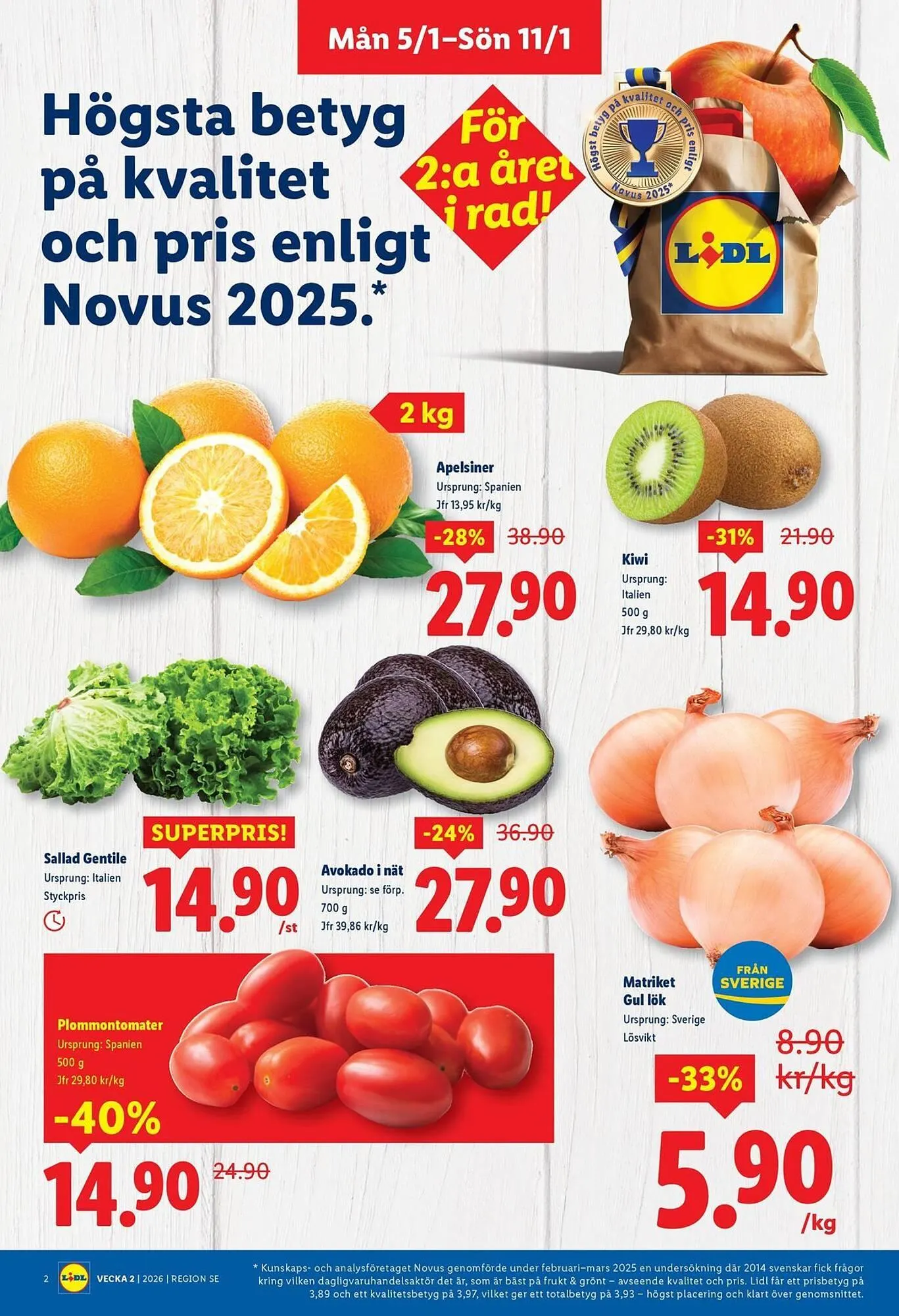 Lidl reklamblad från 5 januari till 11 januari 2026 - Reklamblad sidor 2