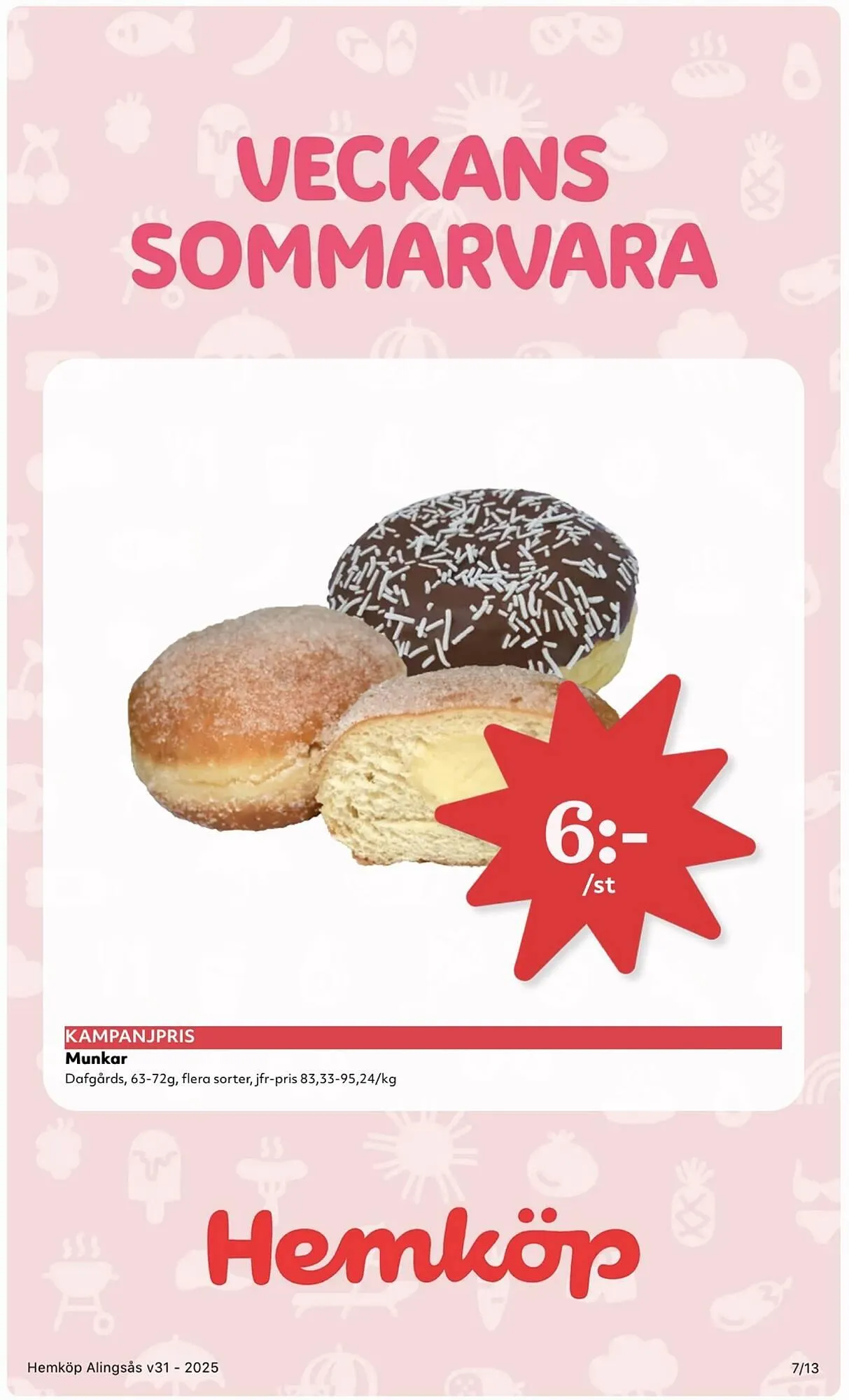 Hemköp reklamblad från 28 juli till 3 augusti 2025 - Reklamblad sidor 7