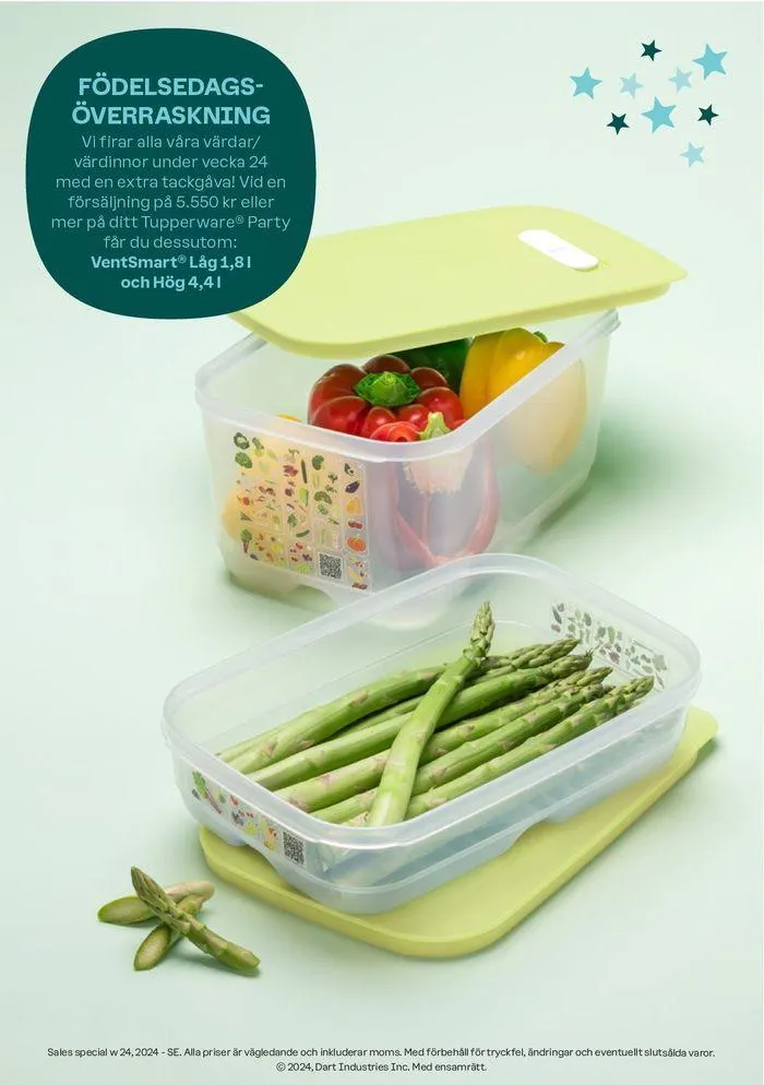 Tupperware reklamblad från 11 juni till 25 juni 2024 - Reklamblad sidor 8